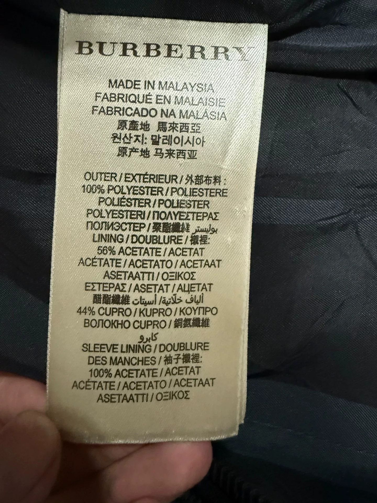 Burberry Burberry UK6 Puffer Down Coat Size US XS / EU 42 / 0 - 5 Thumbnail