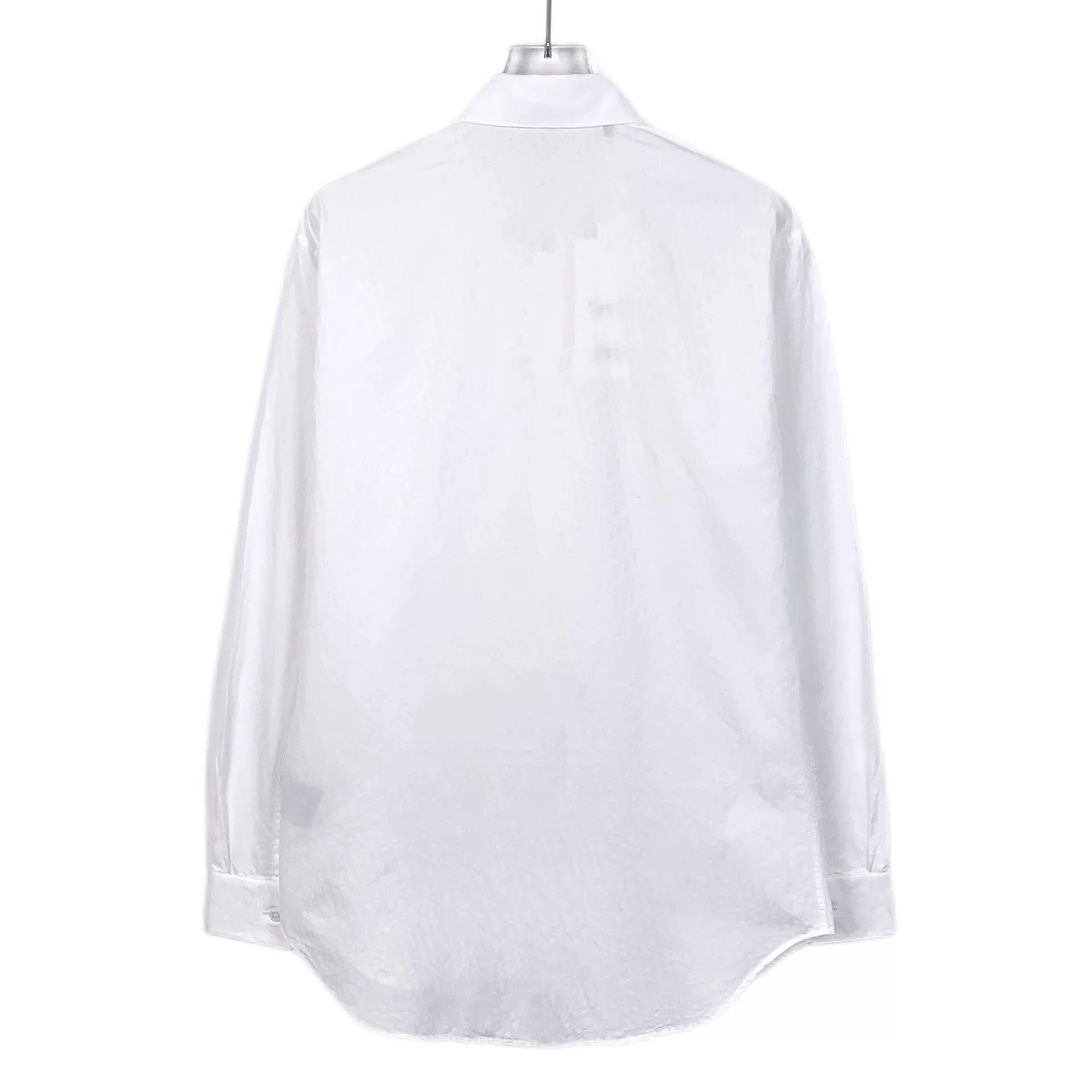 Dior Dior White Logo Monogram Cotton Shirt Size US M / EU 48-50 / 2 - 2 Thumbnail