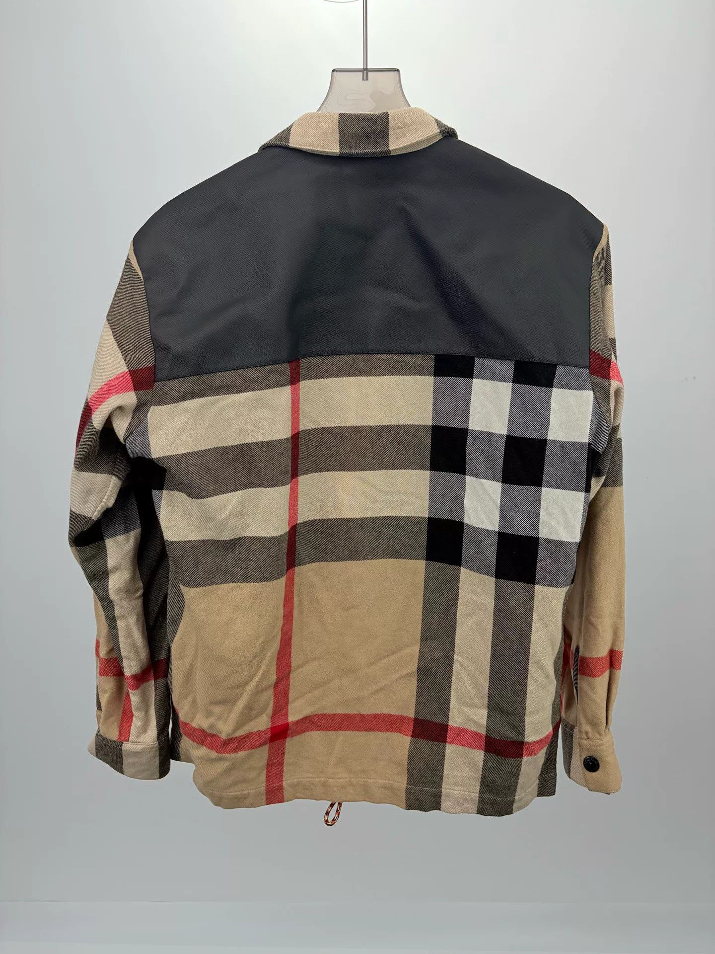 Burberry Burberry Check Panel Wool Jacket Size US S / EU 44-46 / 1 - 2 Thumbnail