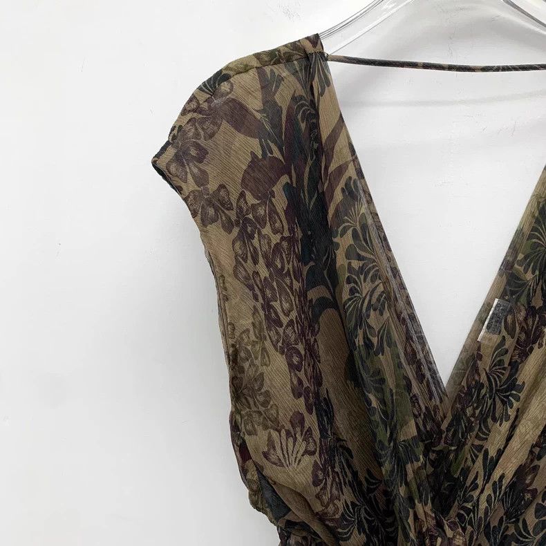 Brunello Cucinelli Brunello Cucinelli Silk Wool Jumpsuit Size US 38 / EU 54 - 3 Thumbnail