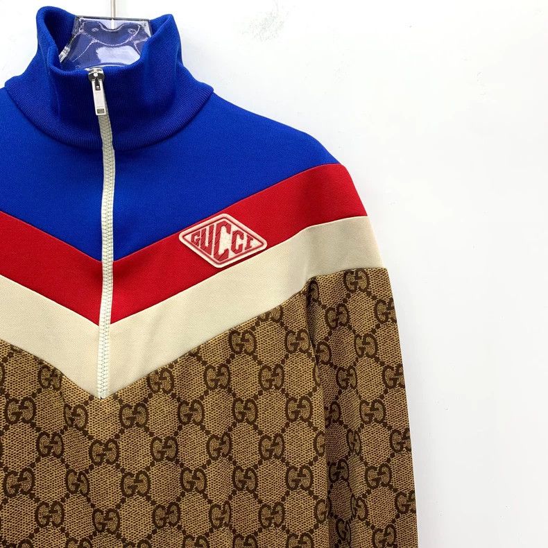 Gucci Gucci Logo Jacquard Half-Zip Dress Size US XXS / EU 40 - 3 Thumbnail