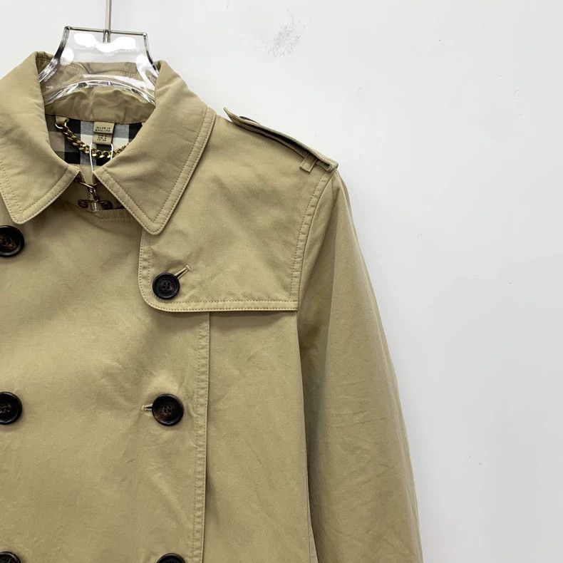 Burberry Burberry Brown Cotton Trench Coat S Size US S / EU 44-46 / 1 - 3 Thumbnail