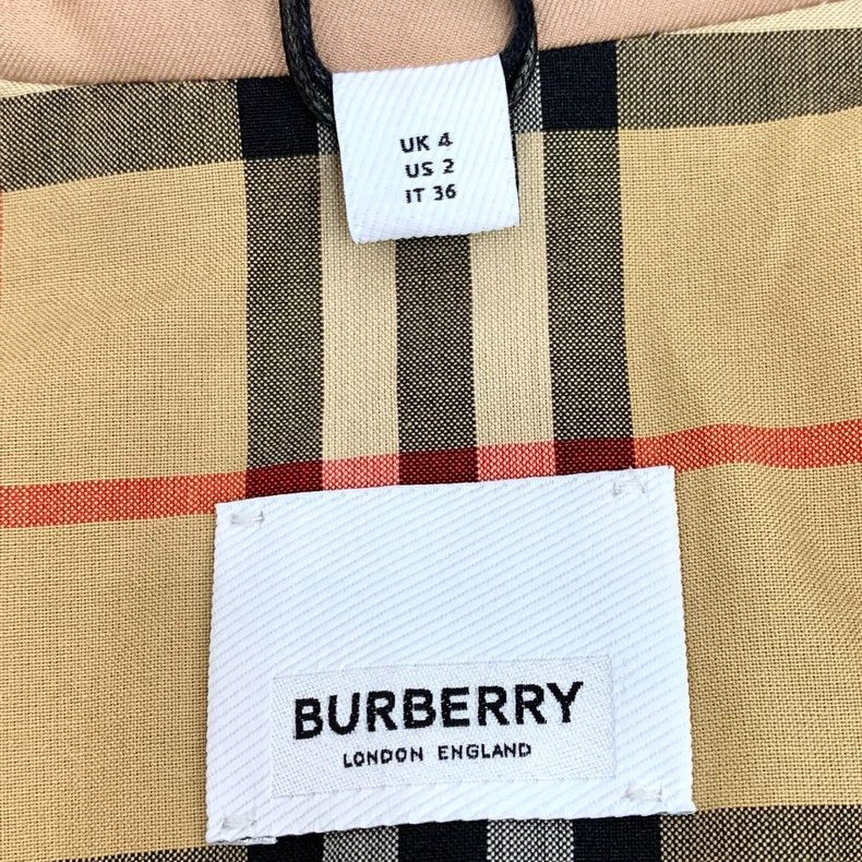 Burberry Burberry Cinnamon Cotton Trench Coat Size US XS / EU 42 / 0 - 5 Thumbnail