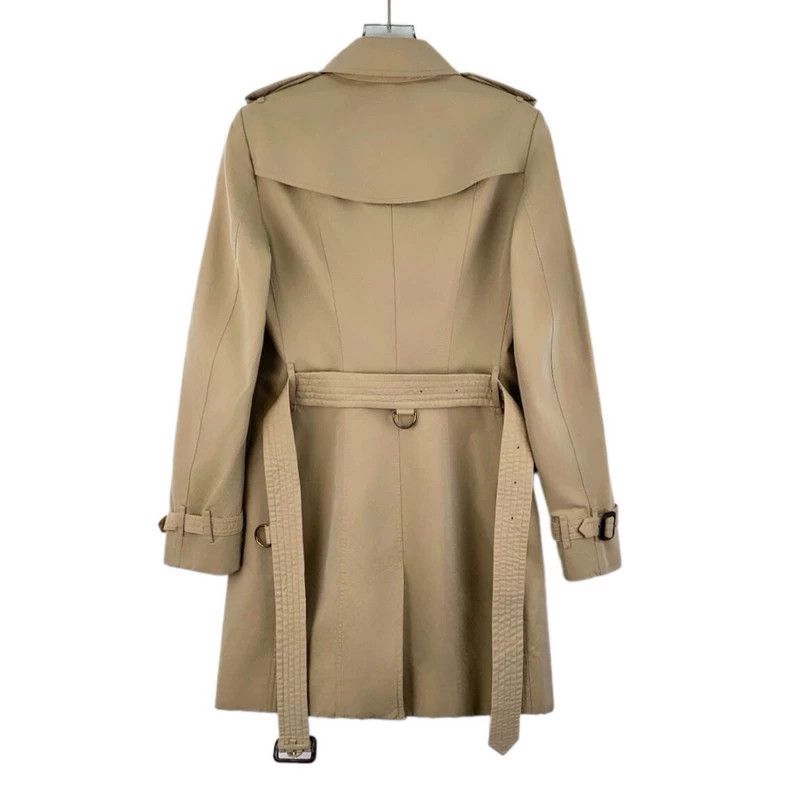 Burberry Burberry Brown Cotton Trench Coat Size US S / EU 44-46 / 1 - 2 Thumbnail