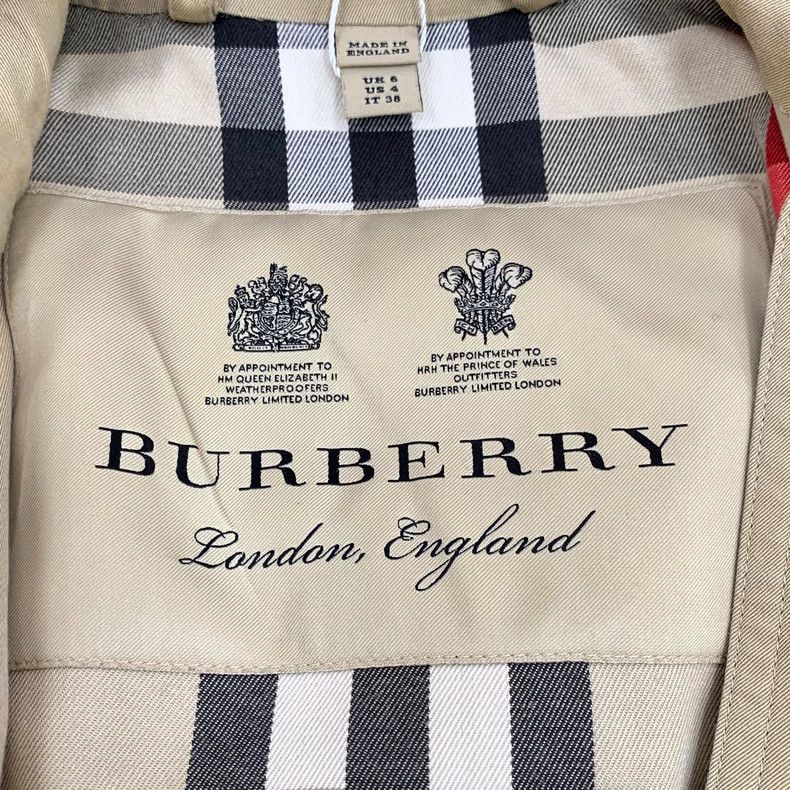 Burberry Burberry Brown Cotton Trench Coat Size US S / EU 44-46 / 1 - 5 Thumbnail