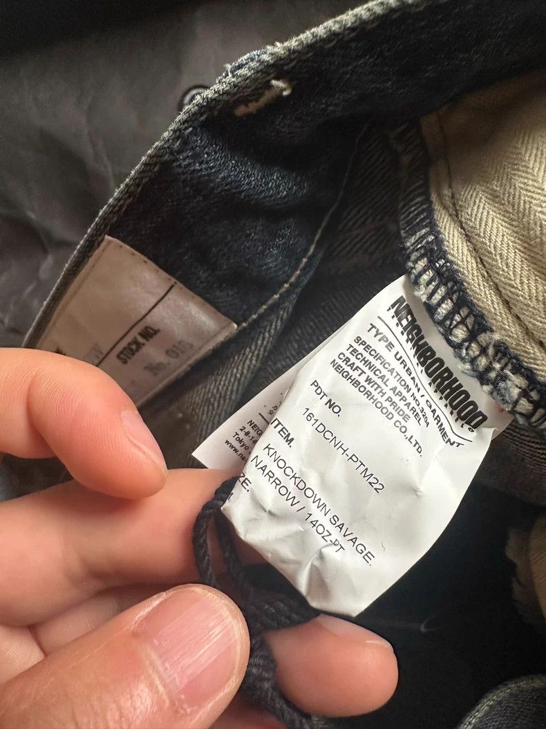 Neighborhood Neighborhood 16ss Narrow M Denim Jeans Size US 27 - 6 Thumbnail