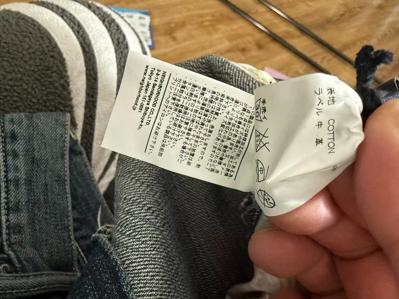Neighborhood Neighborhood New Denim Jeans with Logo Size US 27 - 9 Thumbnail