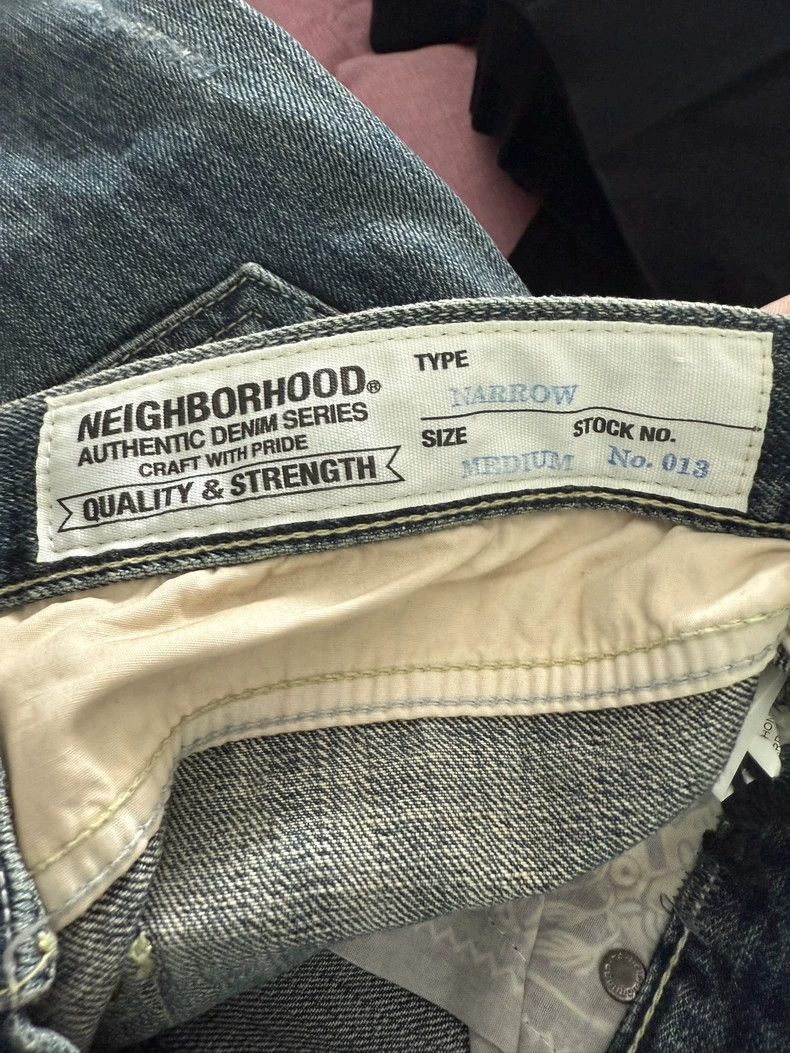 Neighborhood Neighborhood New Denim Jeans with Logo Size US 27 - 6 Thumbnail