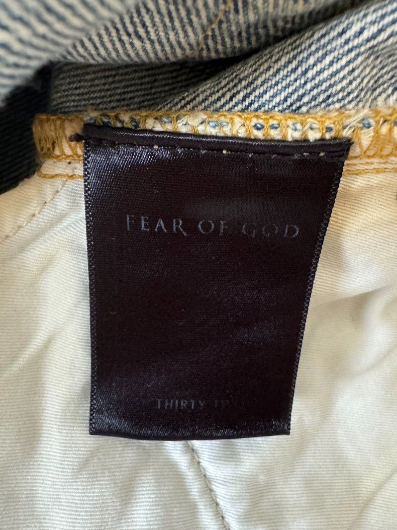 Fear of God Fear of God 4th Blue Denim Jeans Size US 32 / EU 48 - 6 Thumbnail