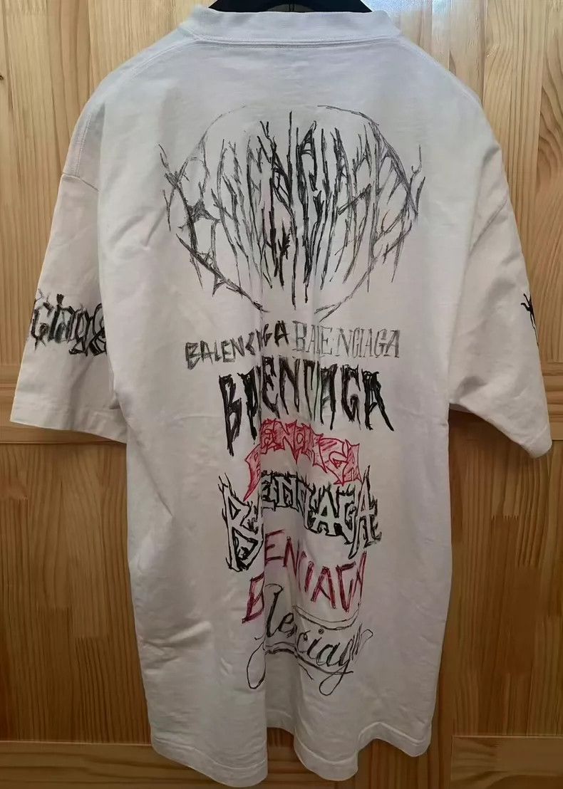 Balenciaga Balenciaga Year of Dragon Limited Tee Size US XS / EU 42 / 0 - 2 Thumbnail