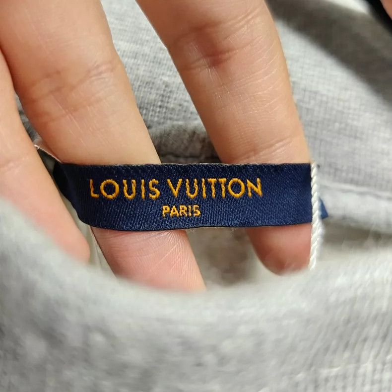 Louis Vuitton LV Gray Logo Print Sweatpants XS Size US 26 / EU 42 - 9 Thumbnail