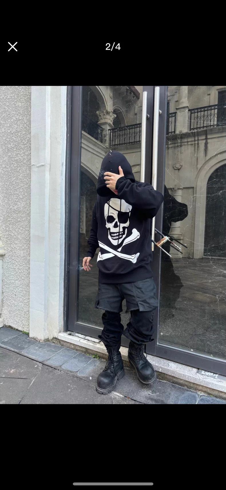 Vetements Vetements 19ss Skeleton Hoodie Size US XS / EU 42 / 0 - 2 Thumbnail