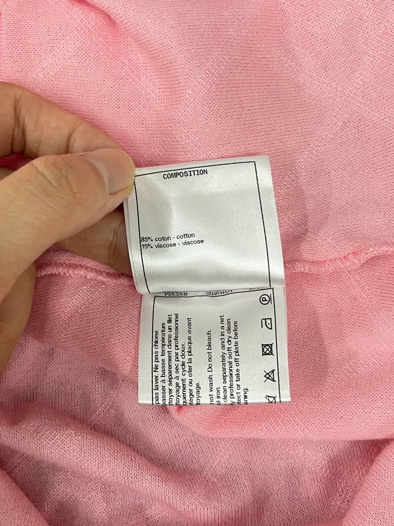 Chanel Chanel Pink Quilted Short Sleeve T-shirt Size US XS / EU 42 / 0 - 6 Thumbnail
