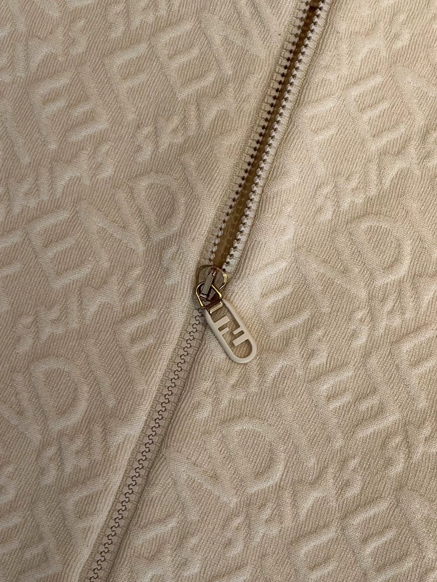 Fendi FENDI White Logo Knit Dress Size US S / EU 44-46 / 1 - 3 Thumbnail