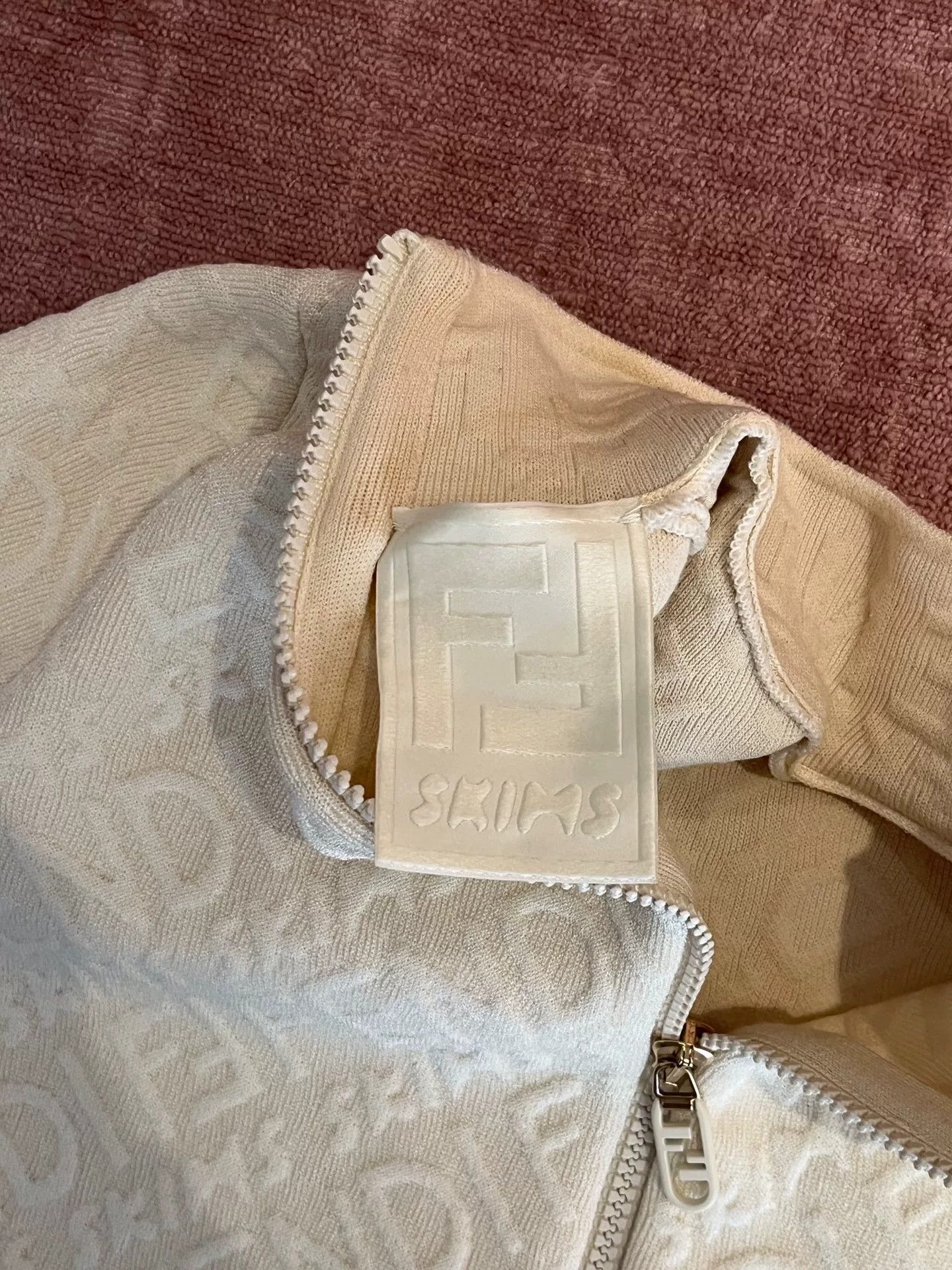 Fendi FENDI White Logo Knit Dress Size US S / EU 44-46 / 1 - 4 Thumbnail