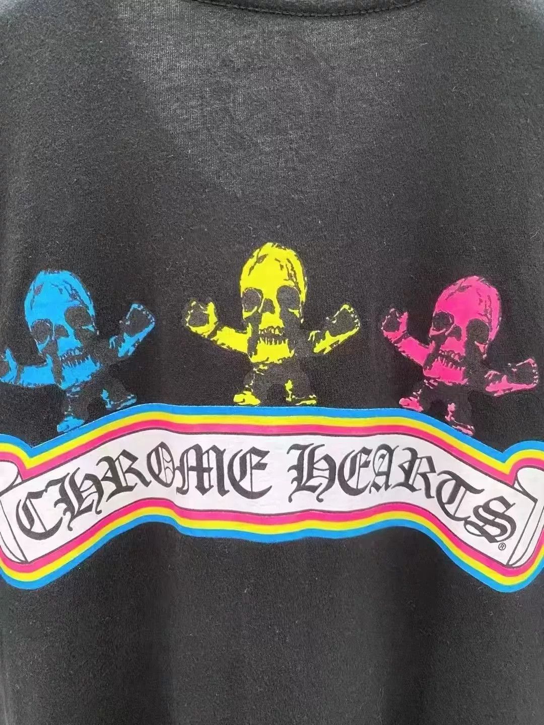Chrome Hearts Chrome Hearts Color Skull Short Sleeve Tee Size US M / EU 48-50 / 2 - 4 Thumbnail