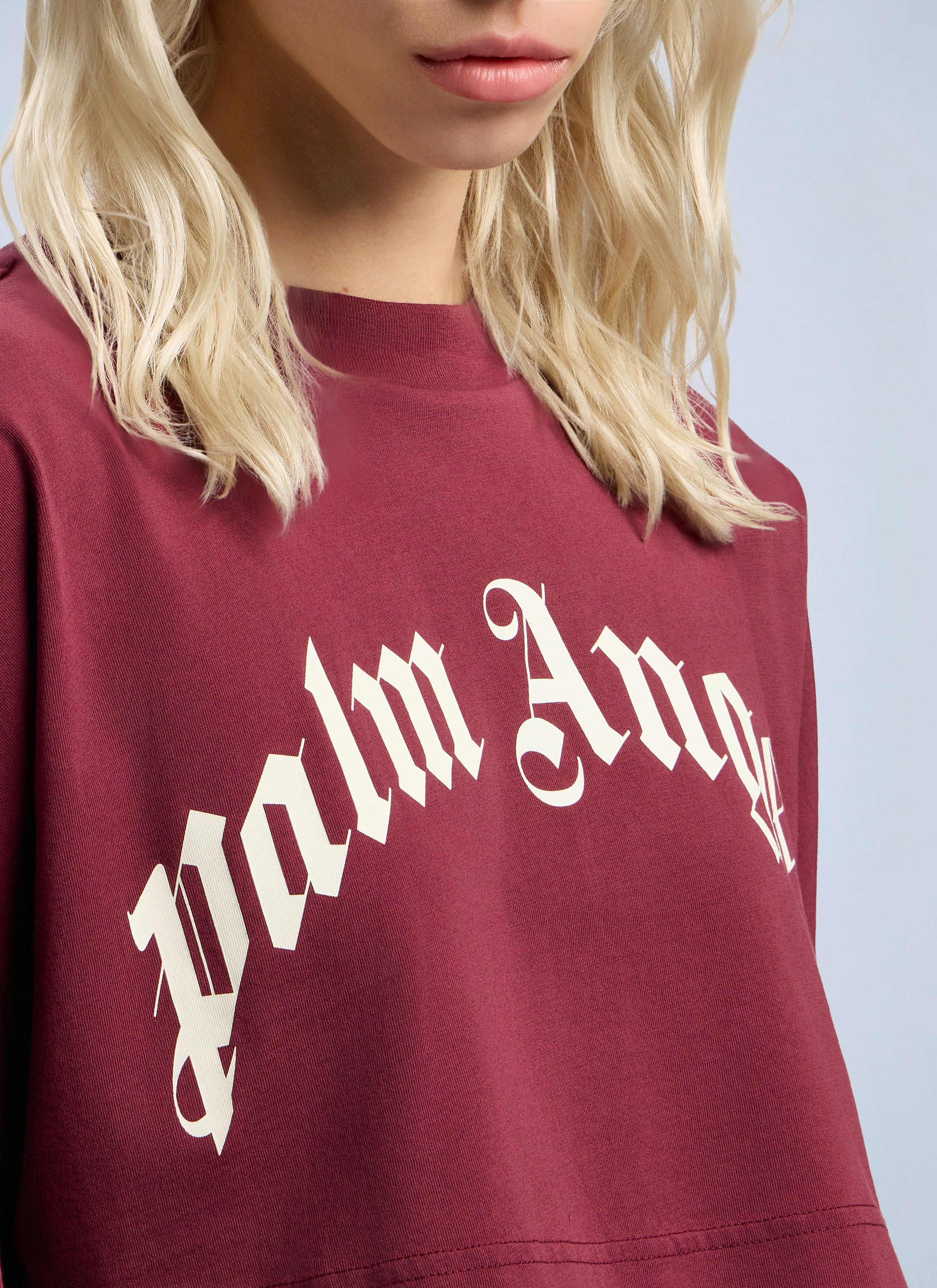 Palm Angels Curved Logo Crop Top Size M / US 6-8 / IT 42-44 - 5 Thumbnail