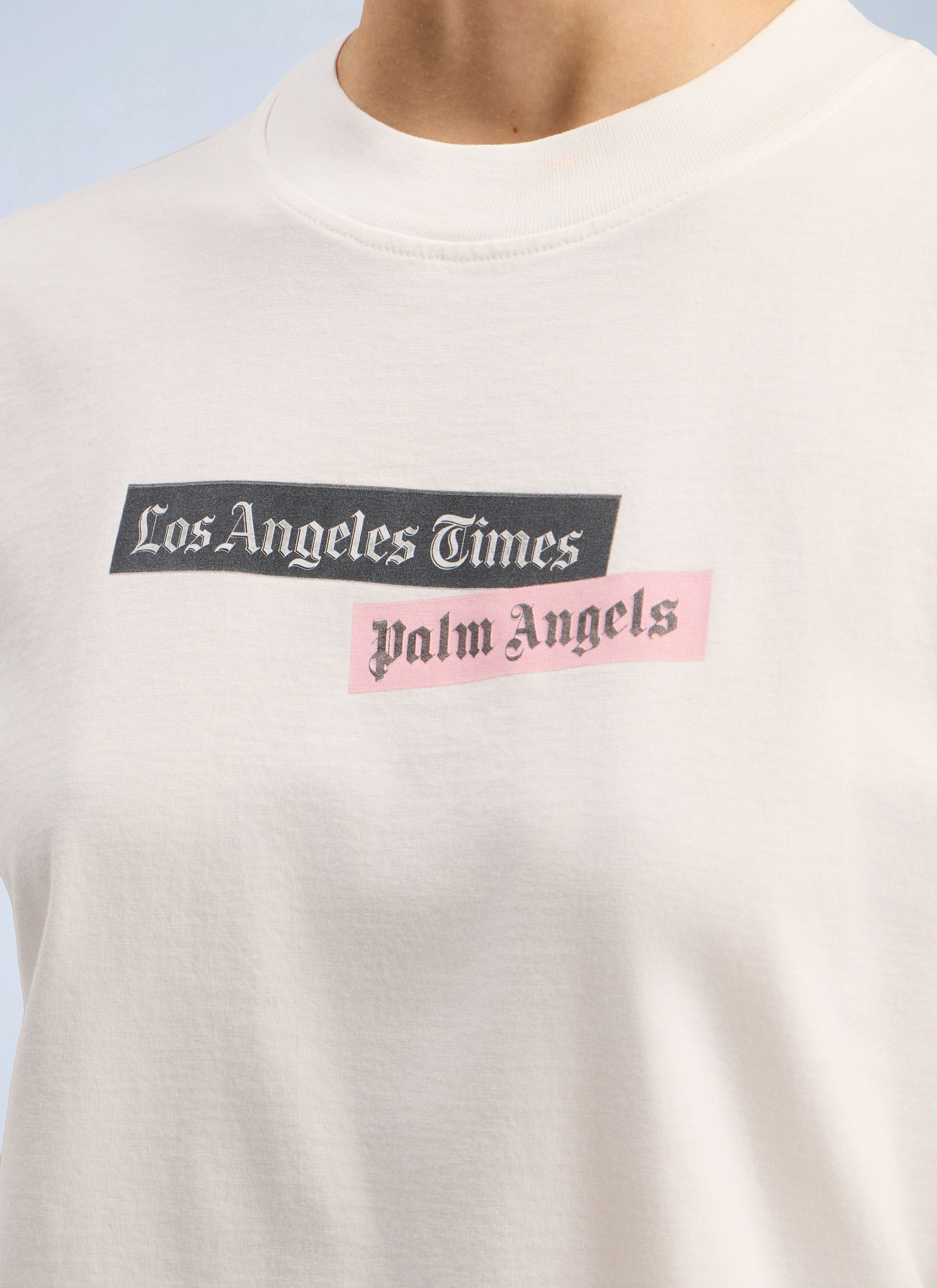 Palm Angels PaxLaTimes Cropped T-Shirt Size XXS / US 00 / IT 34 - 5 Thumbnail