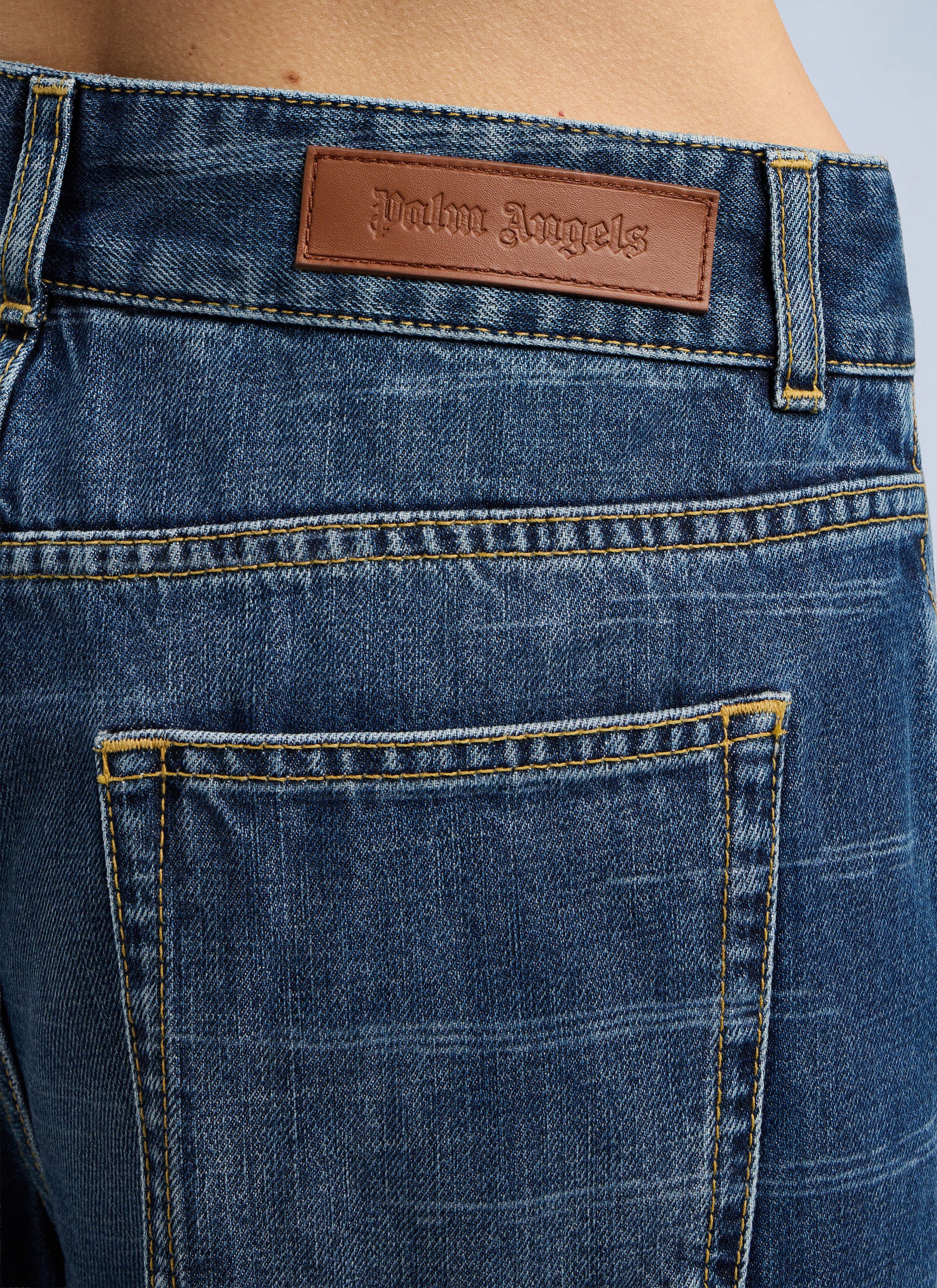Palm Angels Palms Loose Denim Pants Size 26" / US 2 / IT 38 - 5 Thumbnail