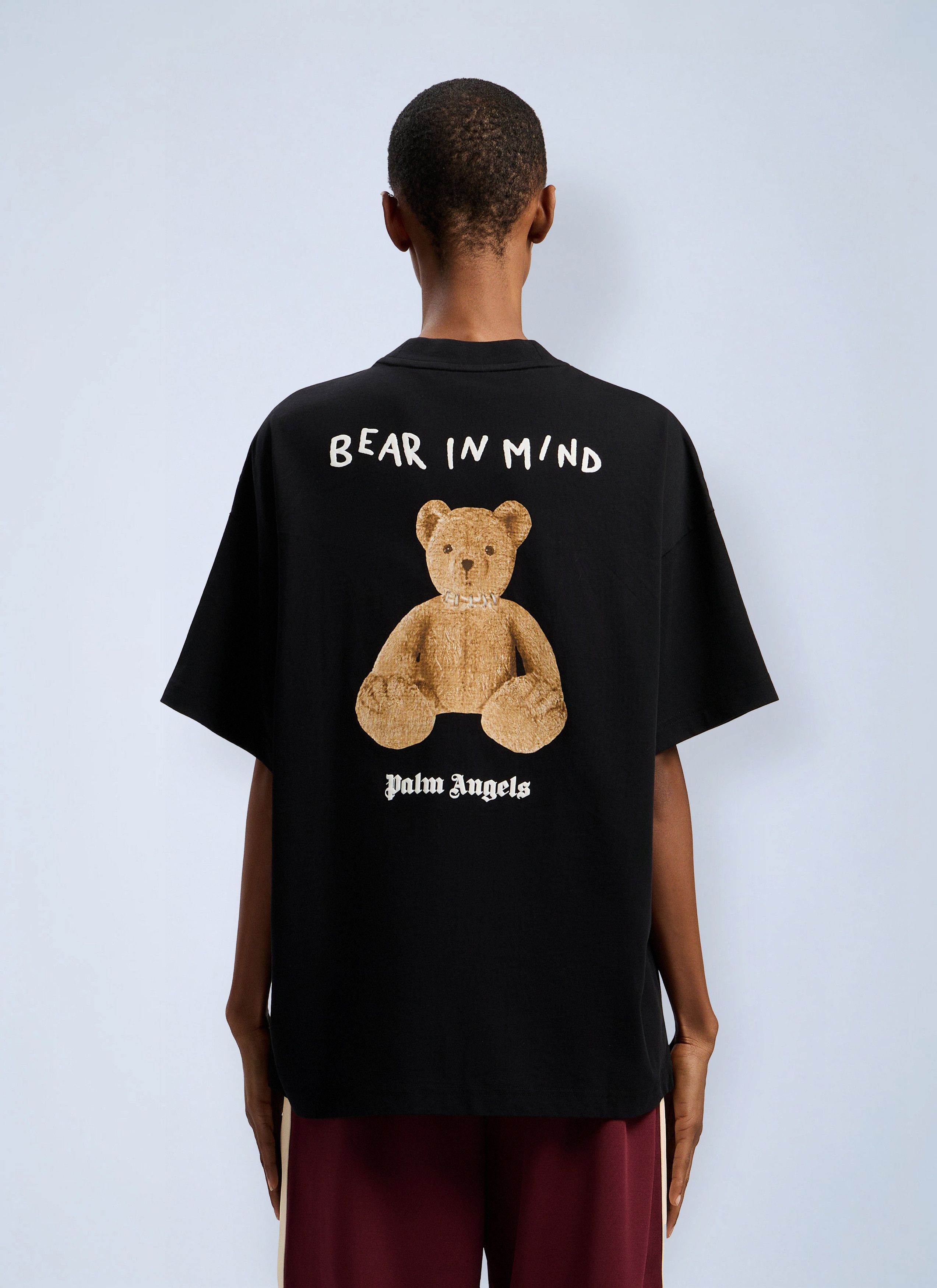 Palm Angels Bear In Mind Loose T-Shirt Size XS / US 0-2 / IT 36-38 - 4 Thumbnail