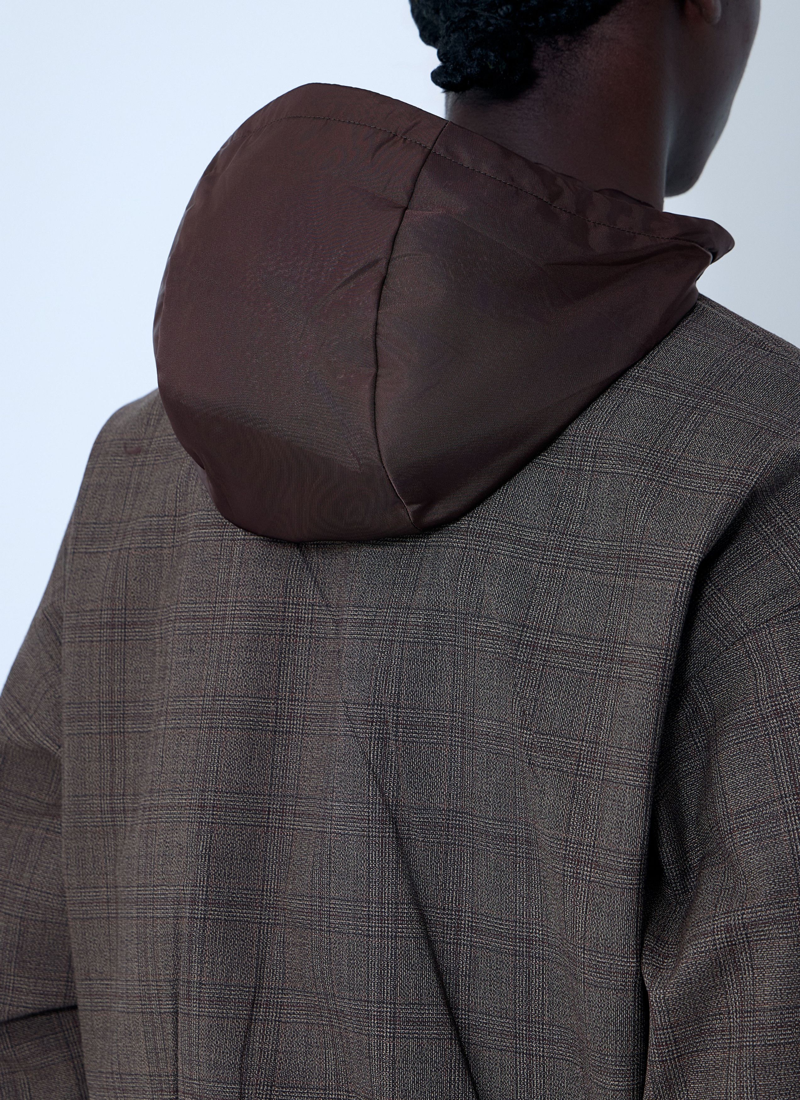 Prada Hooded Wool Jacket Size US M / EU 48-50 / 2 - 6 Thumbnail