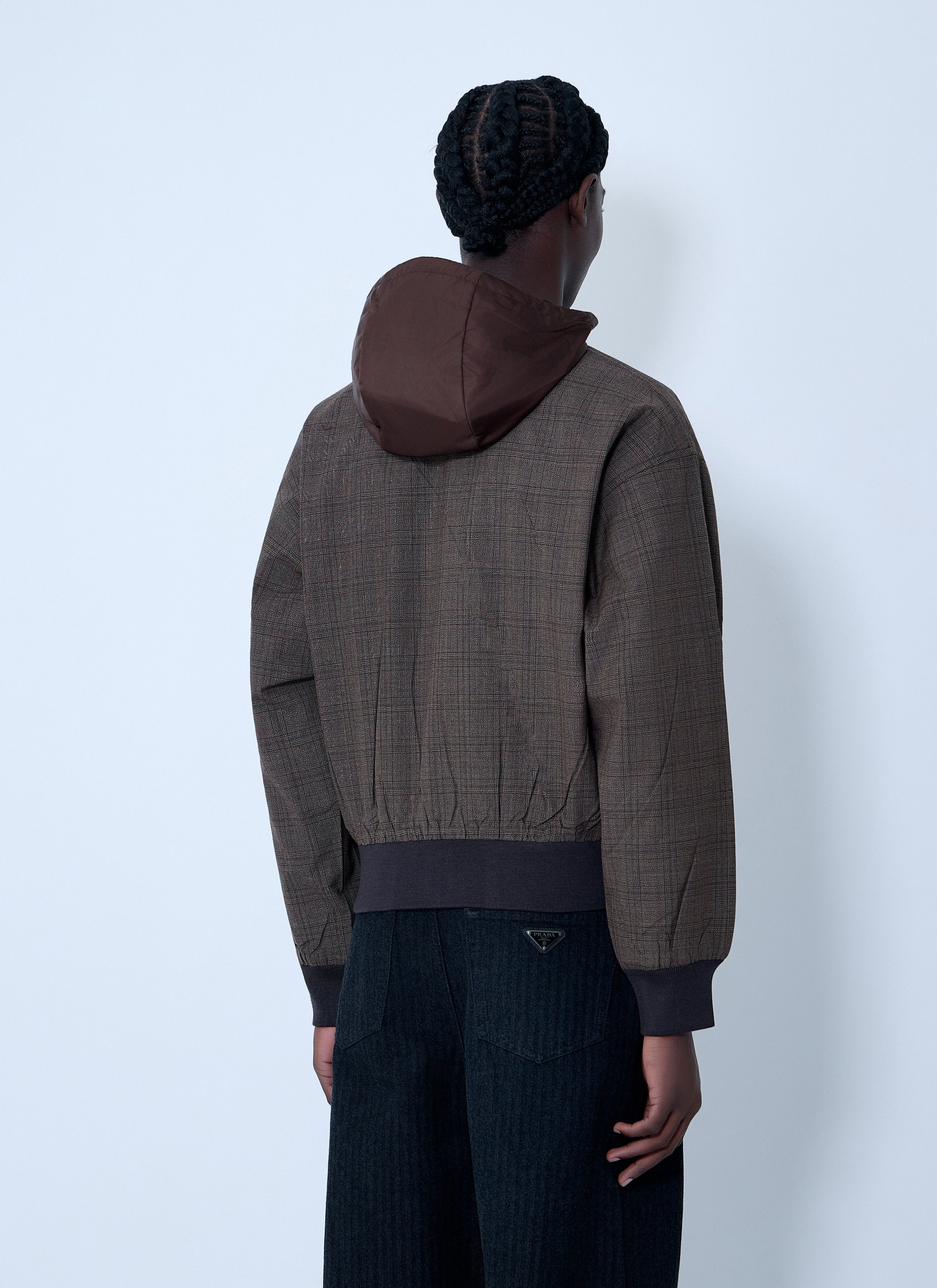 Prada Hooded Wool Jacket Size US M / EU 48-50 / 2 - 4 Thumbnail