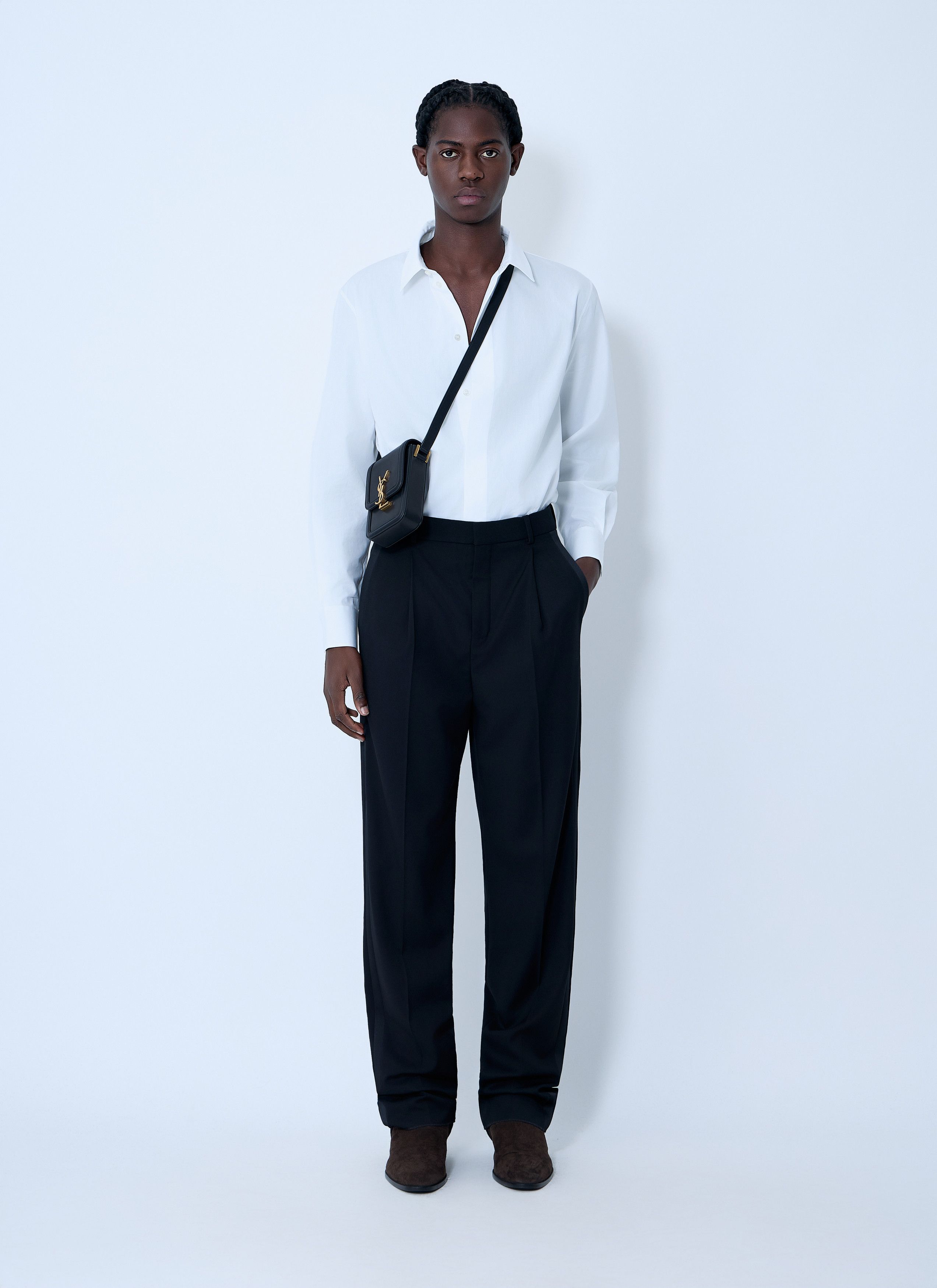 Saint Laurent Paris Poplin Shirt Size US M / EU 48-50 / 2 - 2 Thumbnail