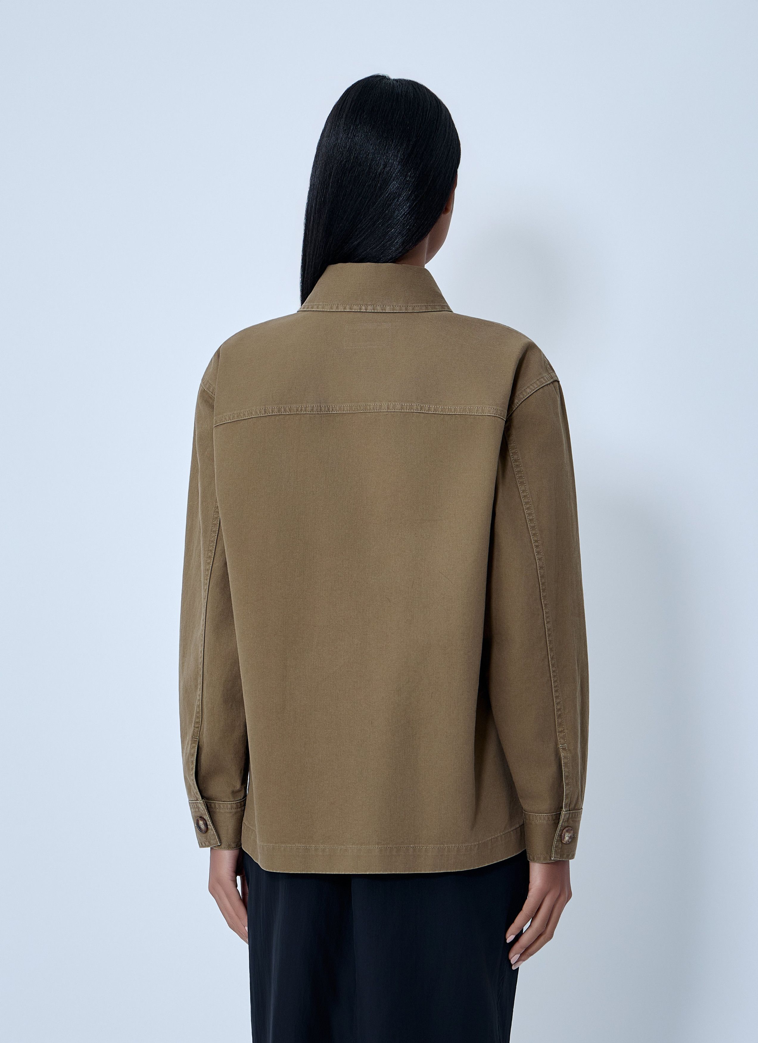 Saint Laurent Paris Cotton Shirt Size M / US 6-8 / IT 42-44 - 4 Thumbnail