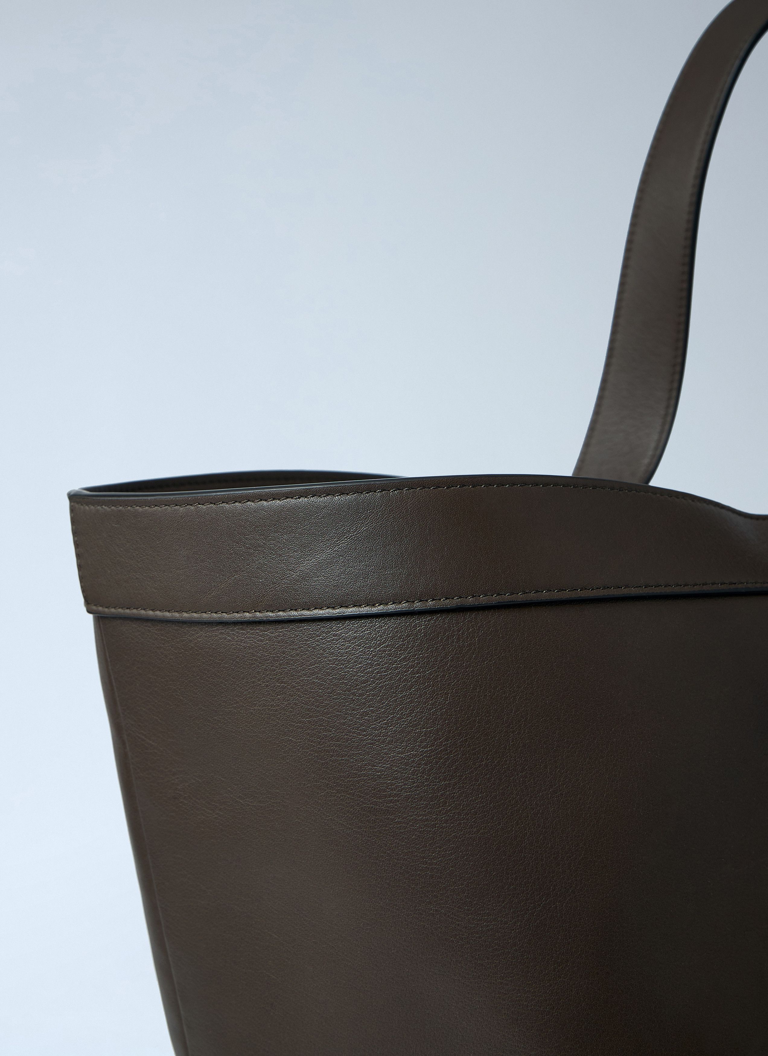 Saint Laurent Paris Large Y-Shaped Leather Tote Bag Size ONE SIZE - 4 Thumbnail