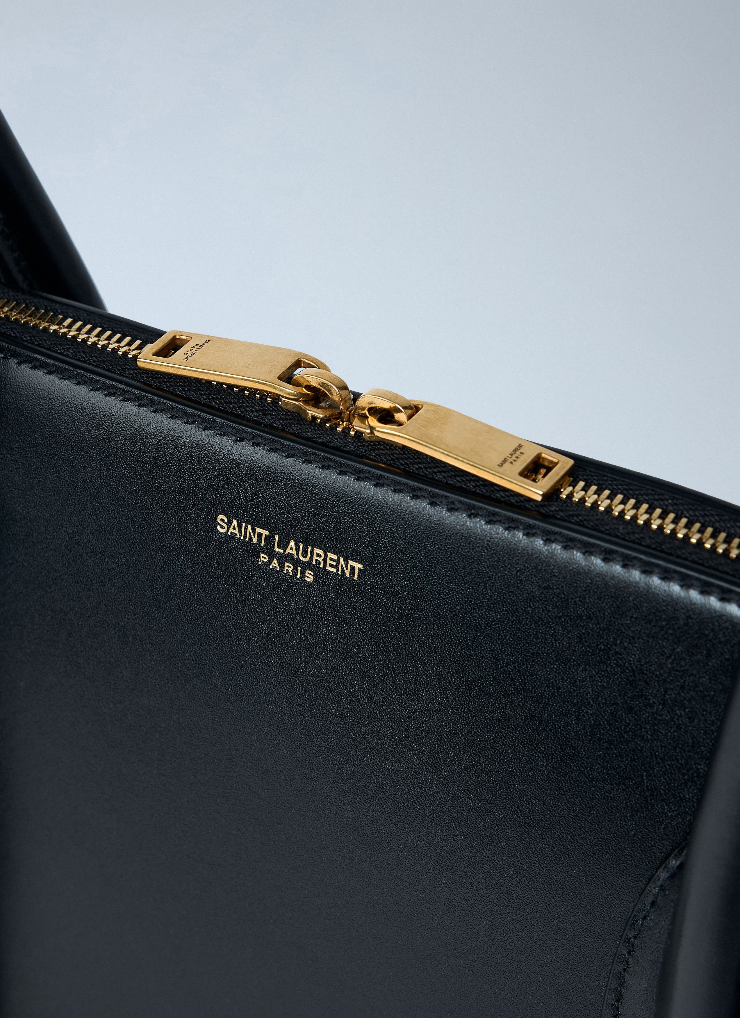 Saint Laurent Paris Leather Bowling Bag Size ONE SIZE - 3 Thumbnail