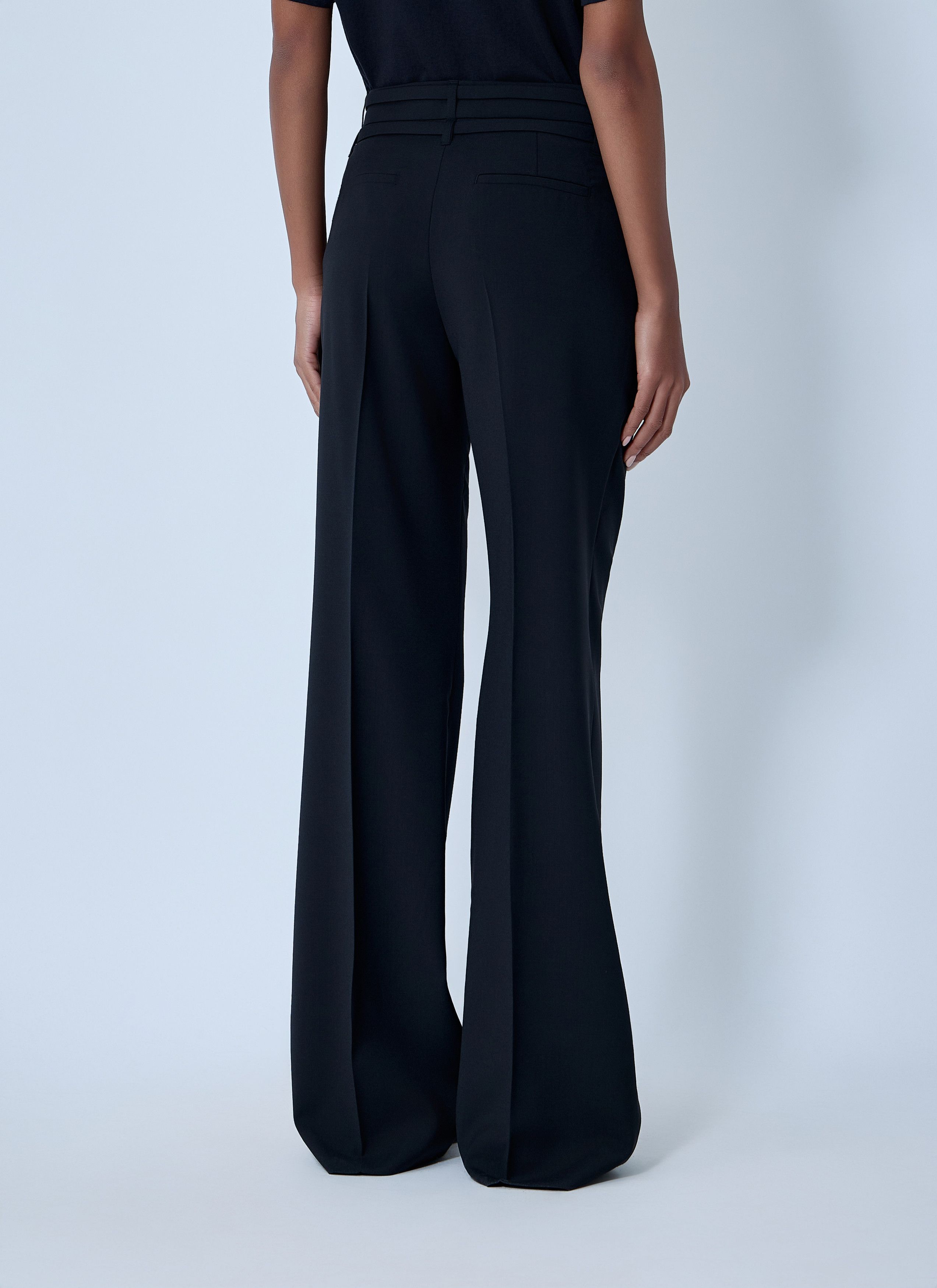 Sportmax Wool Tailored Pants Size 28" / US 6 / IT 42 - 4 Thumbnail