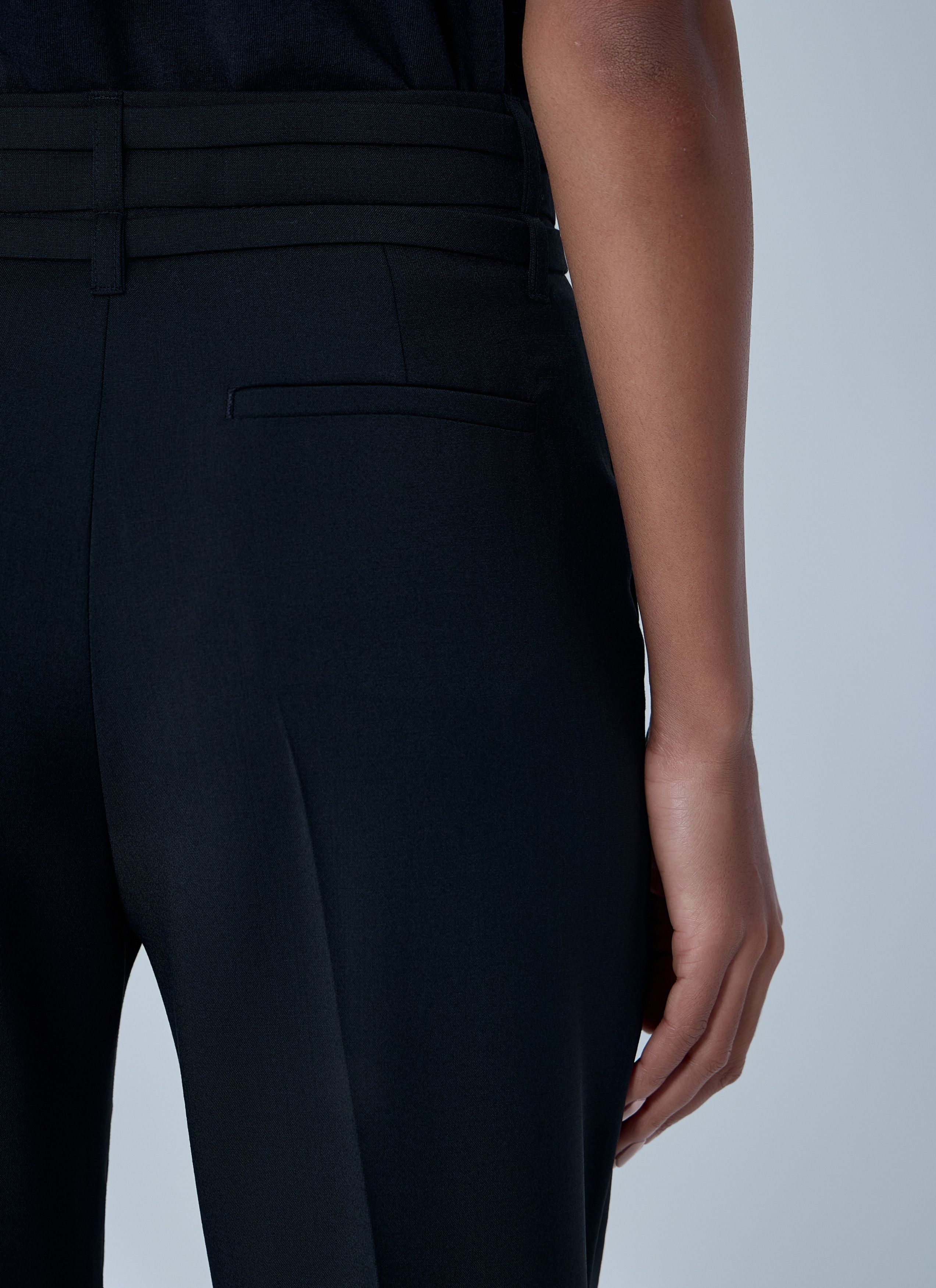 Sportmax Wool Tailored Pants Size 28" / US 6 / IT 42 - 6 Thumbnail