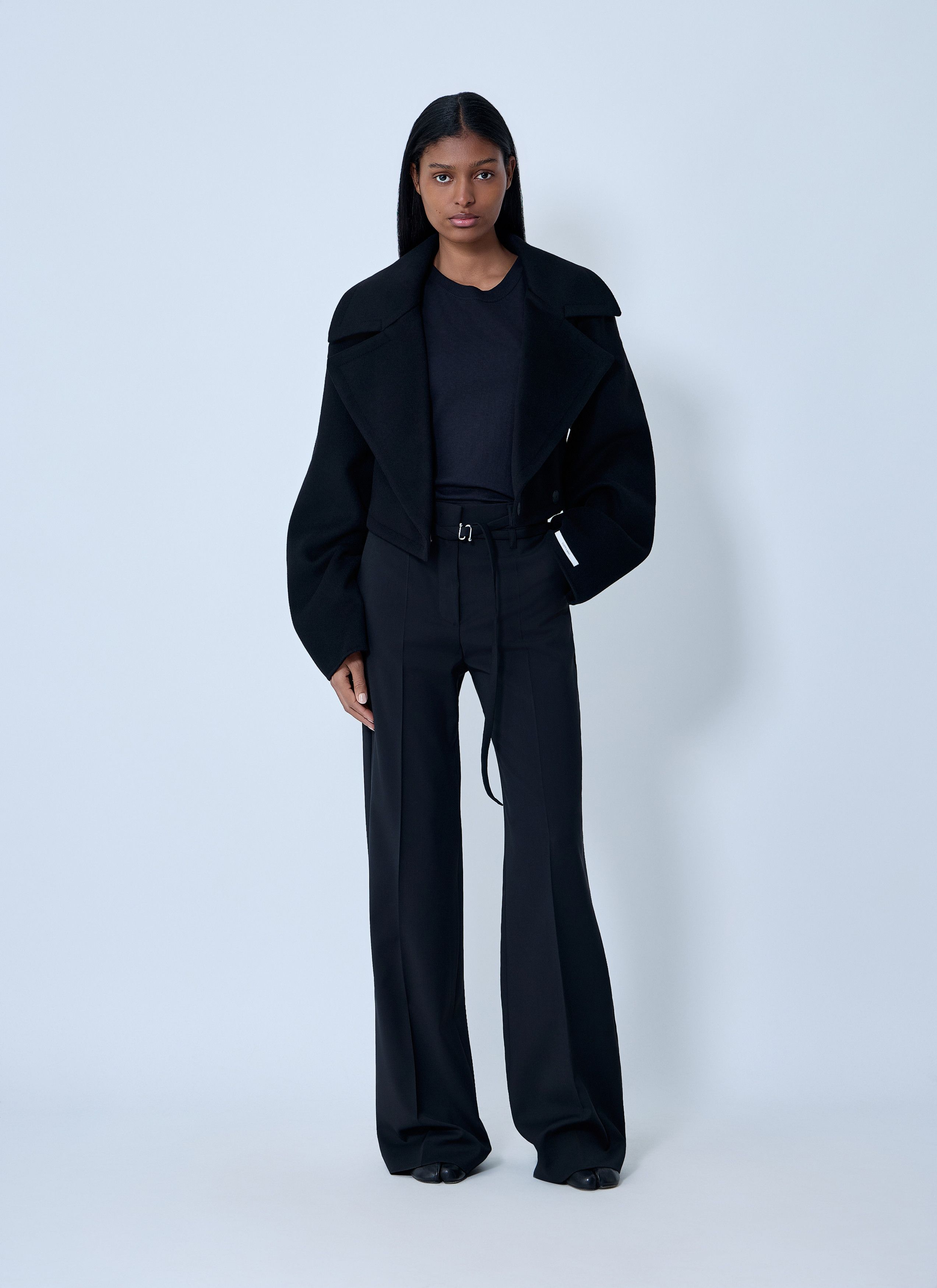 Sportmax Wool Tailored Pants Size 28" / US 6 / IT 42 - 2 Thumbnail