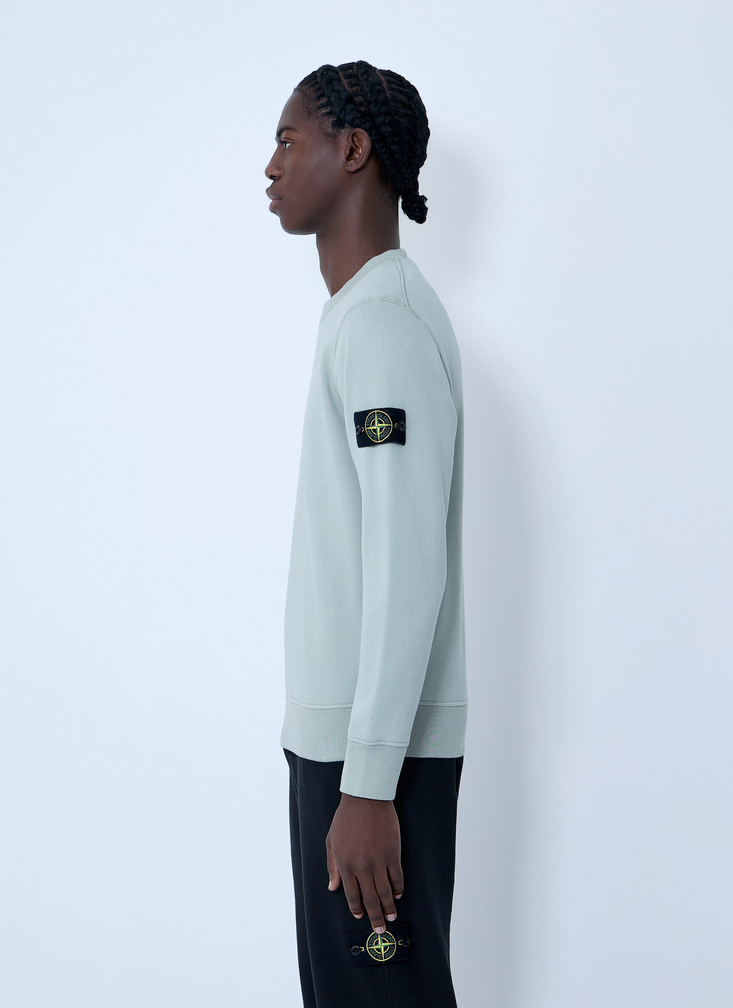 Stone Island Logo Patch Sweatshirt Size US XL / EU 56 / 4 - 3 Thumbnail