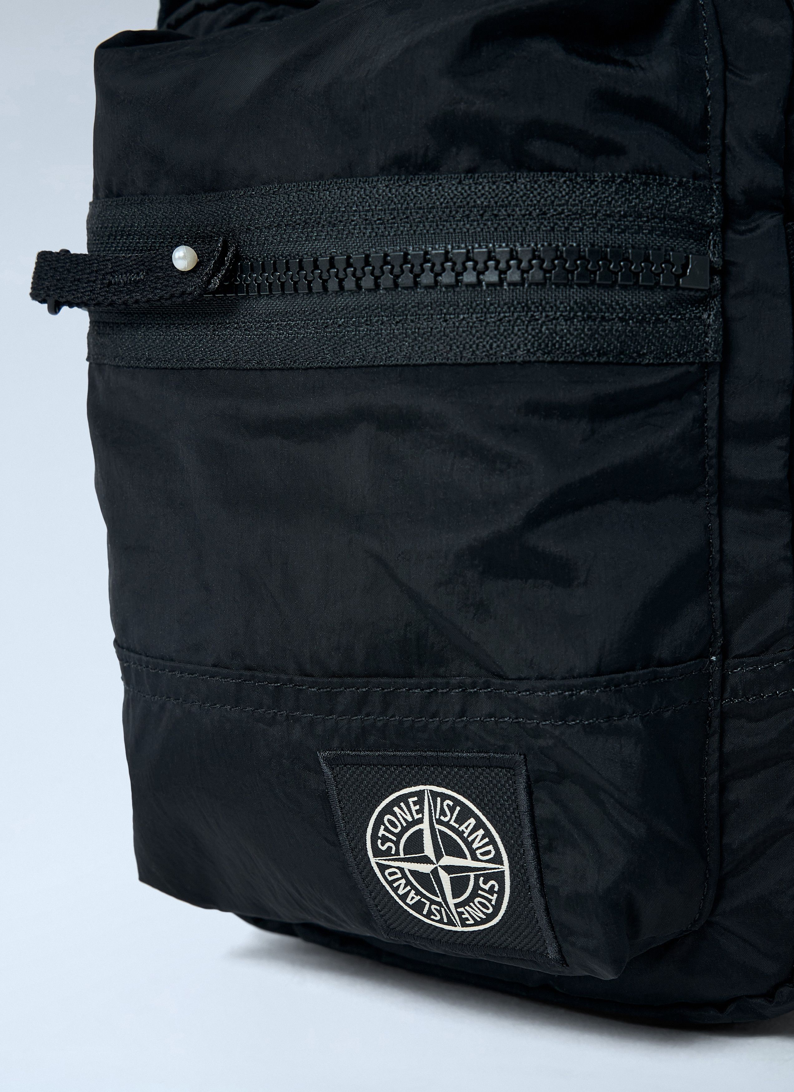 Stone Island Logo Patch Crossbody Bag Size ONE SIZE - 4 Thumbnail