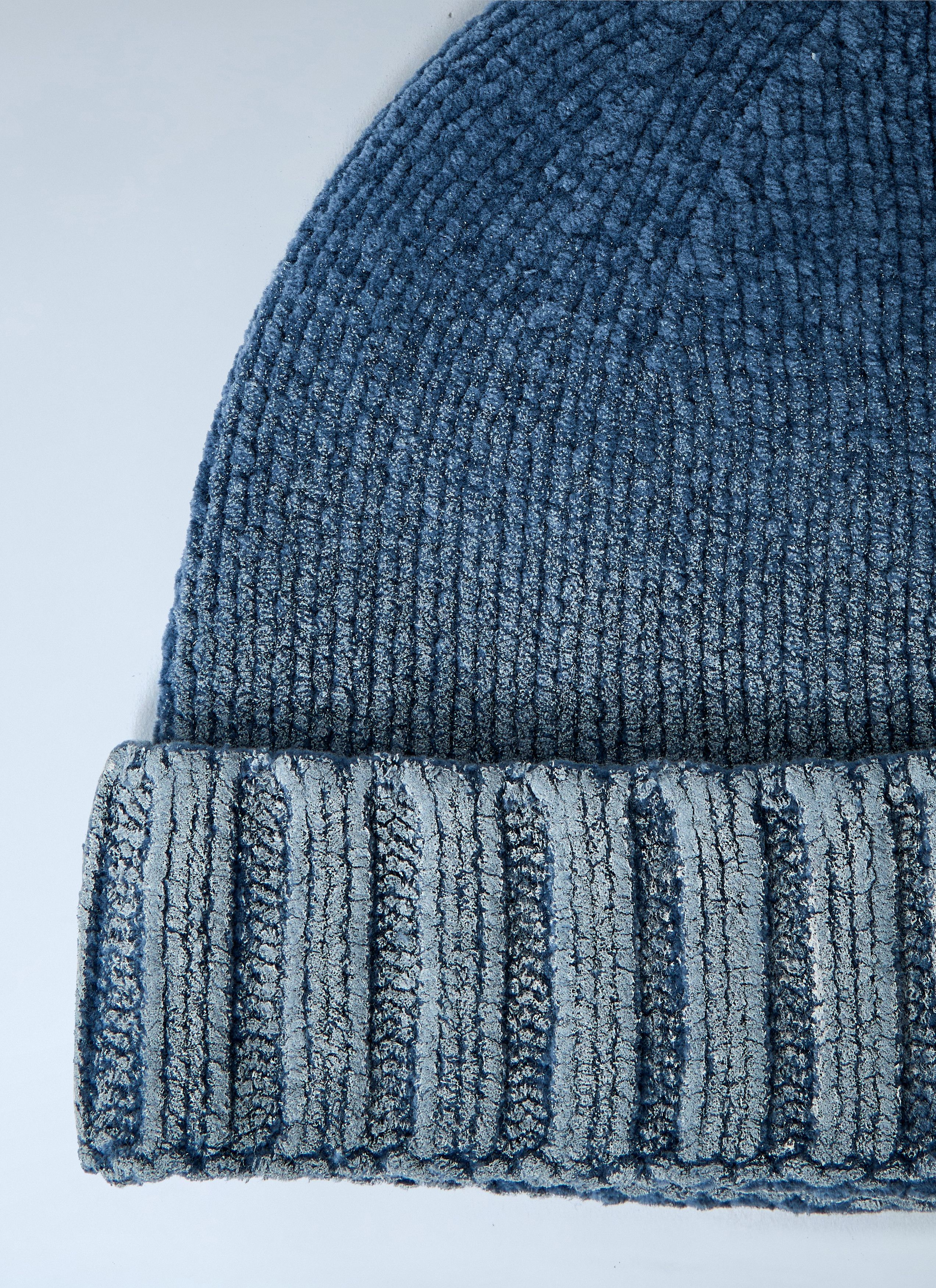 Stone Island Logo Patch Beanie Size ONE SIZE - 3 Thumbnail
