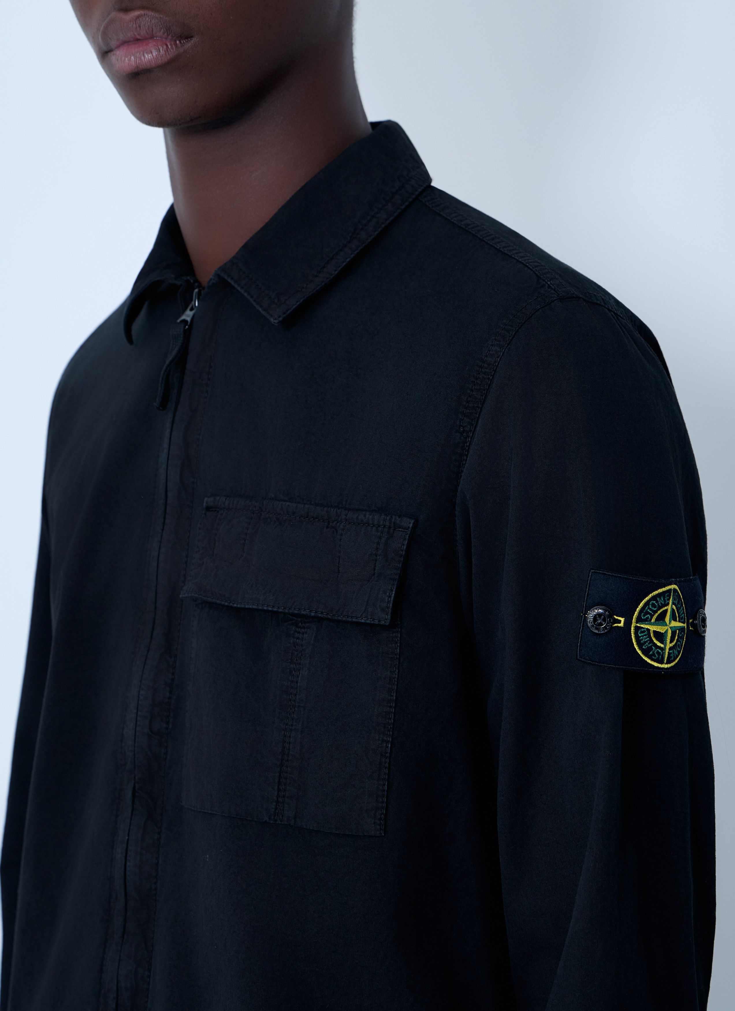 Stone Island Logo Patch Shirt Size US M / EU 48-50 / 2 - 5 Thumbnail
