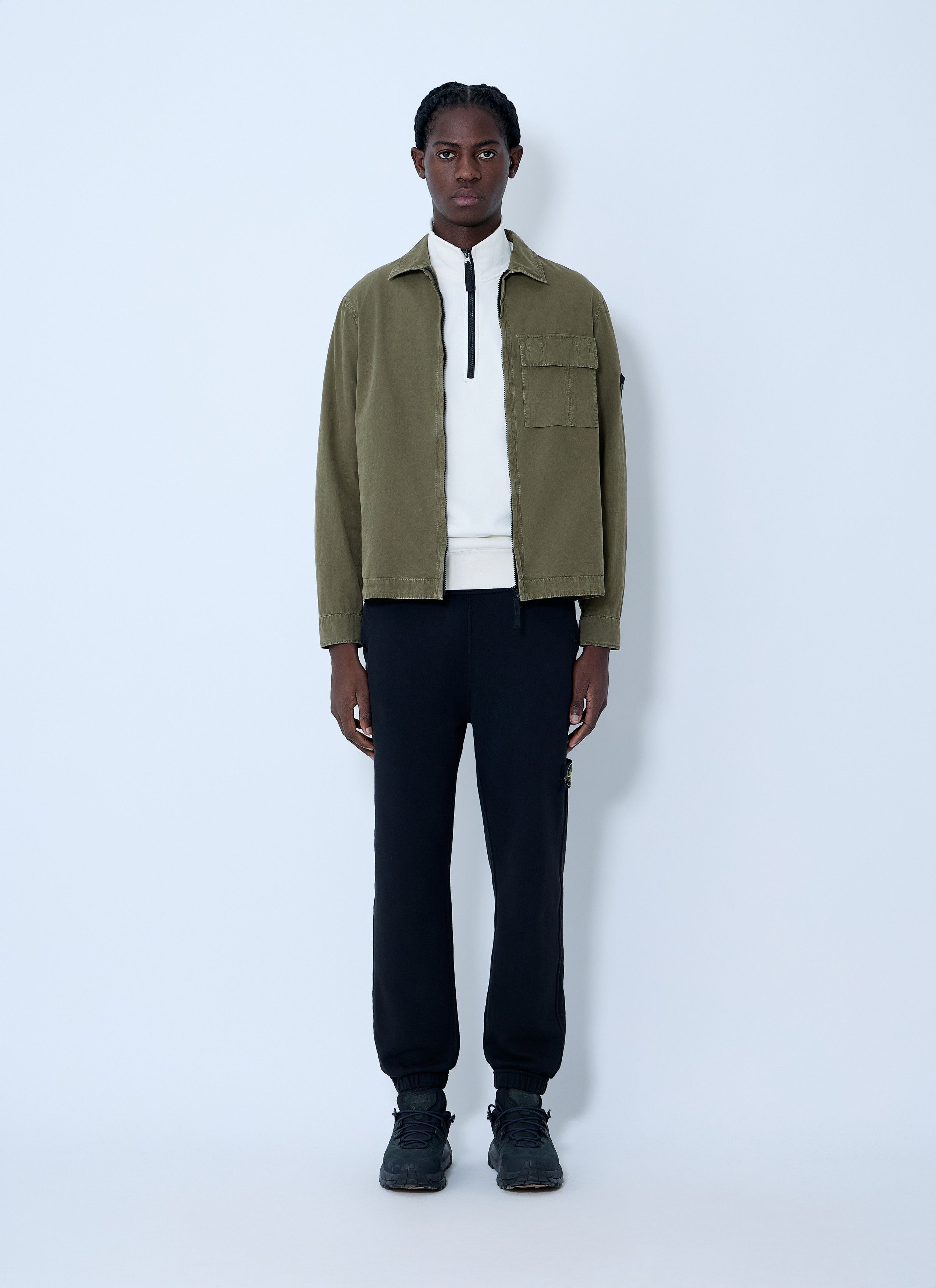 Stone Island Logo Patch Overshirt Size US S / EU 44-46 / 1 - 2 Thumbnail