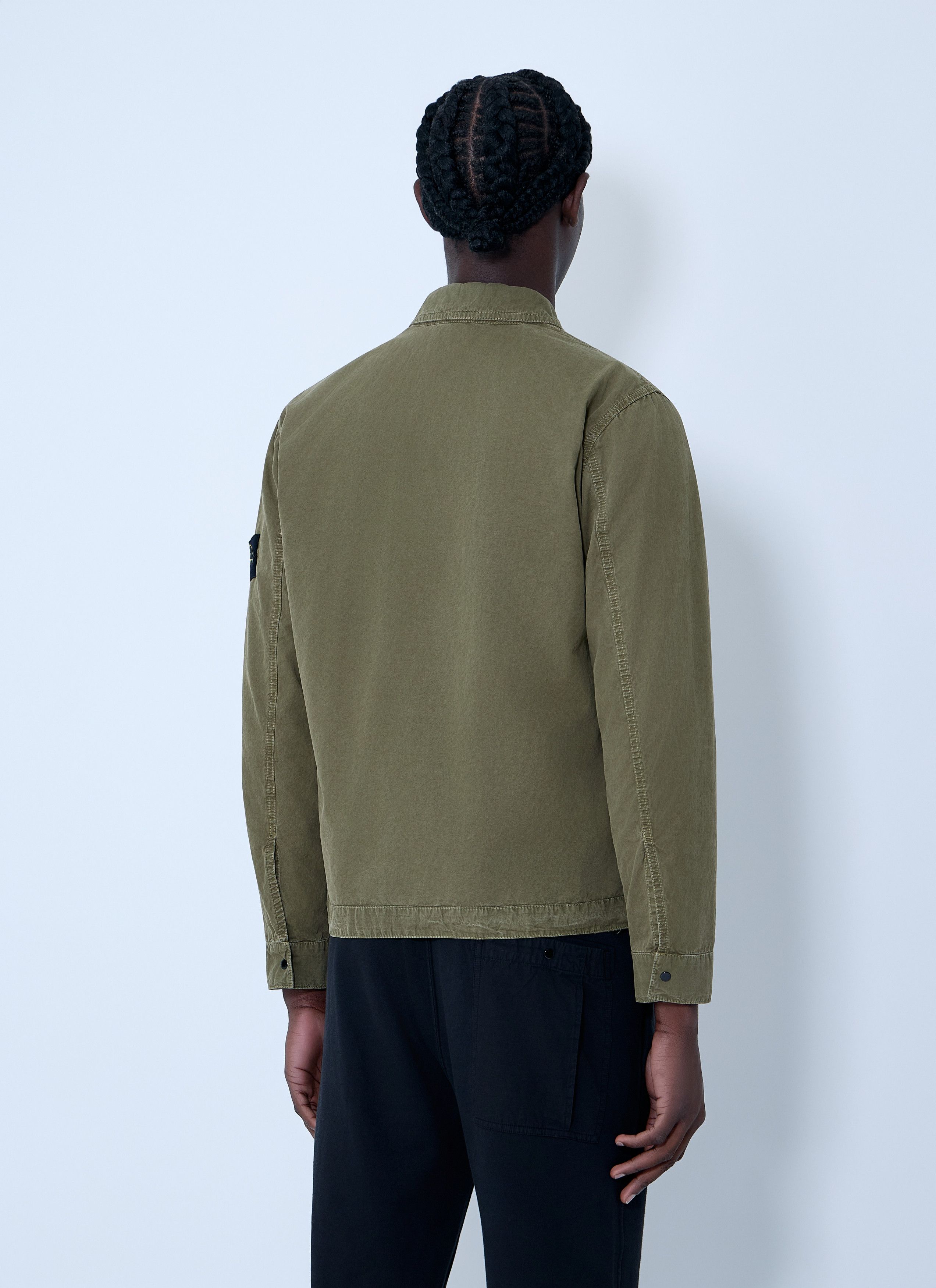 Stone Island Logo Patch Overshirt Size US S / EU 44-46 / 1 - 4 Thumbnail
