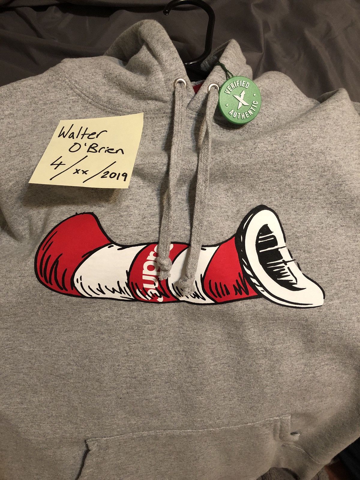 Supreme Cat In The Hat Hoodie | Grailed