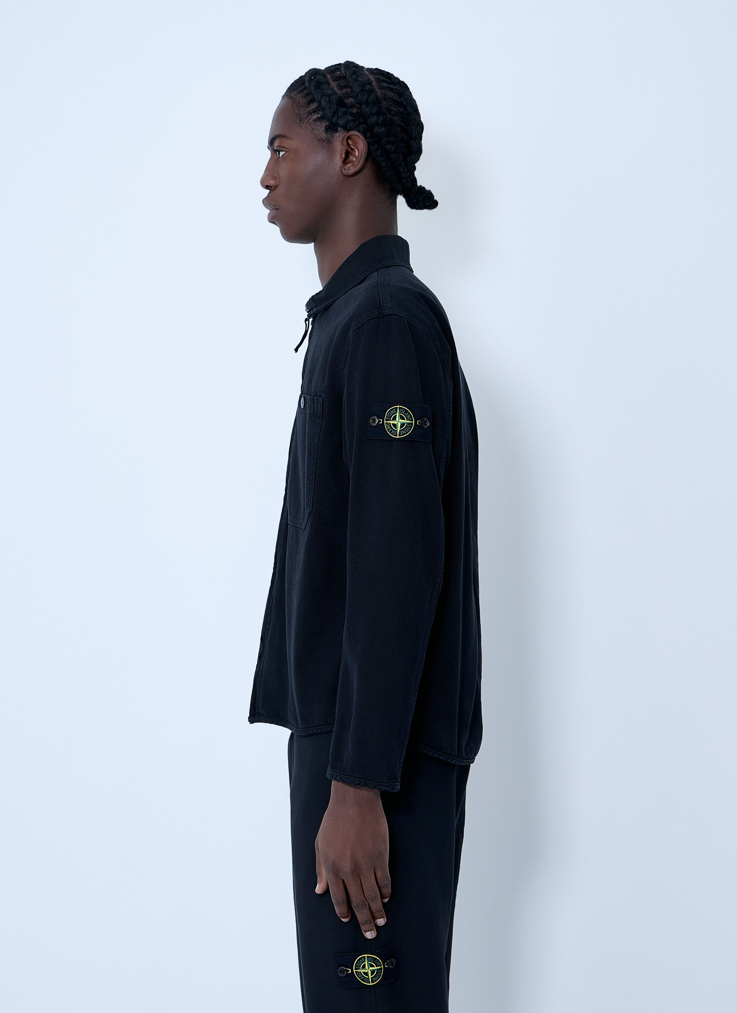 Stone Island Logo Patch Overshirt Size US XXL / EU 58 / 5 - 3 Thumbnail