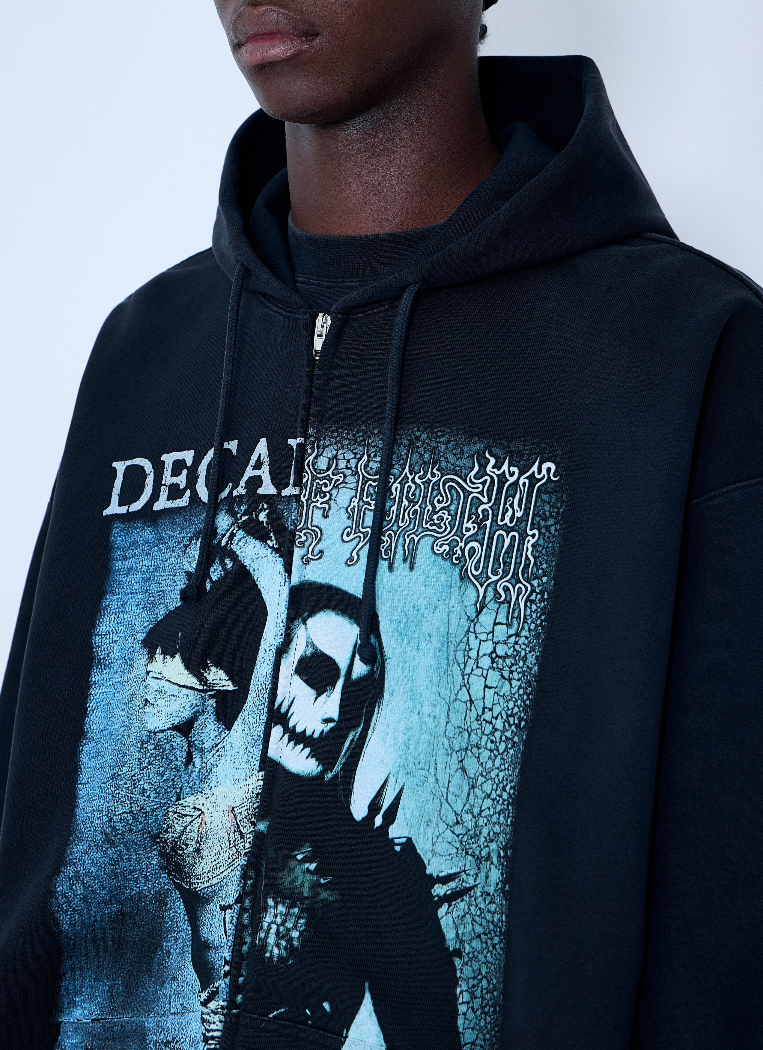 Vetements Cof Cut-Up Zip-Up Hooded Sweatshirt Size US S / EU 44-46 / 1 - 5 Thumbnail
