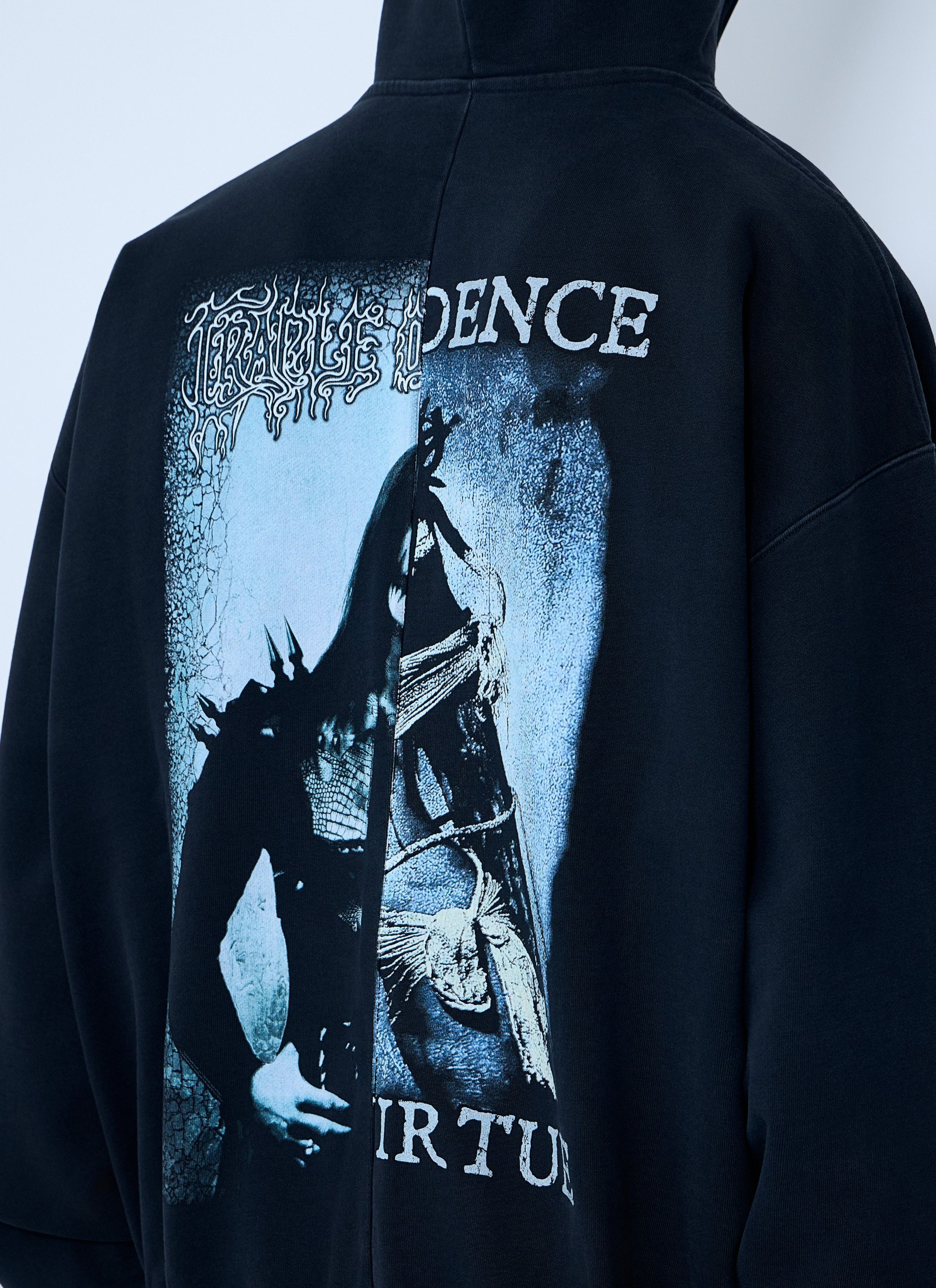 Vetements Cof Cut-Up Zip-Up Hooded Sweatshirt Size US S / EU 44-46 / 1 - 6 Thumbnail