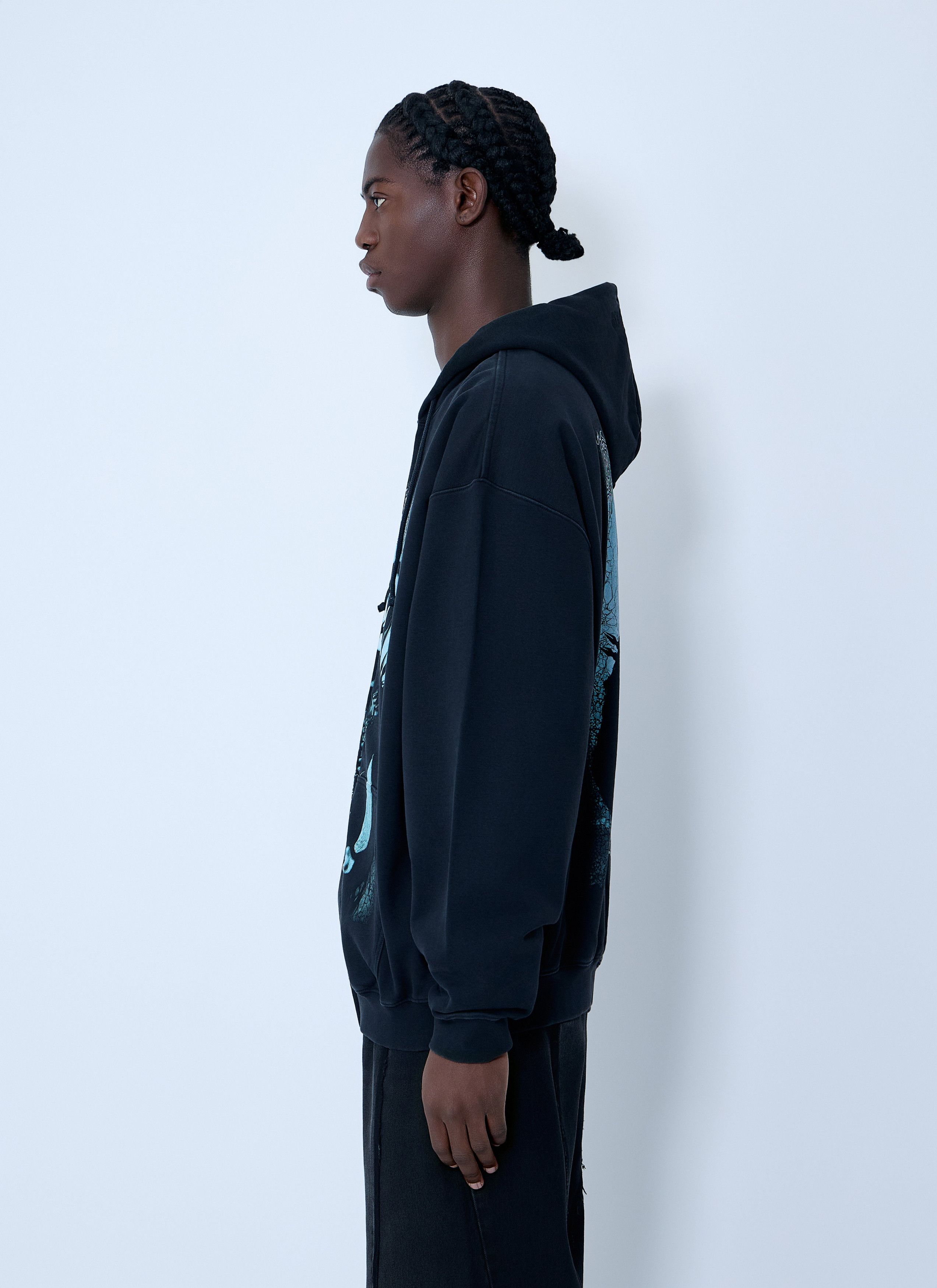 Vetements Cof Cut-Up Zip-Up Hooded Sweatshirt Size US S / EU 44-46 / 1 - 3 Thumbnail