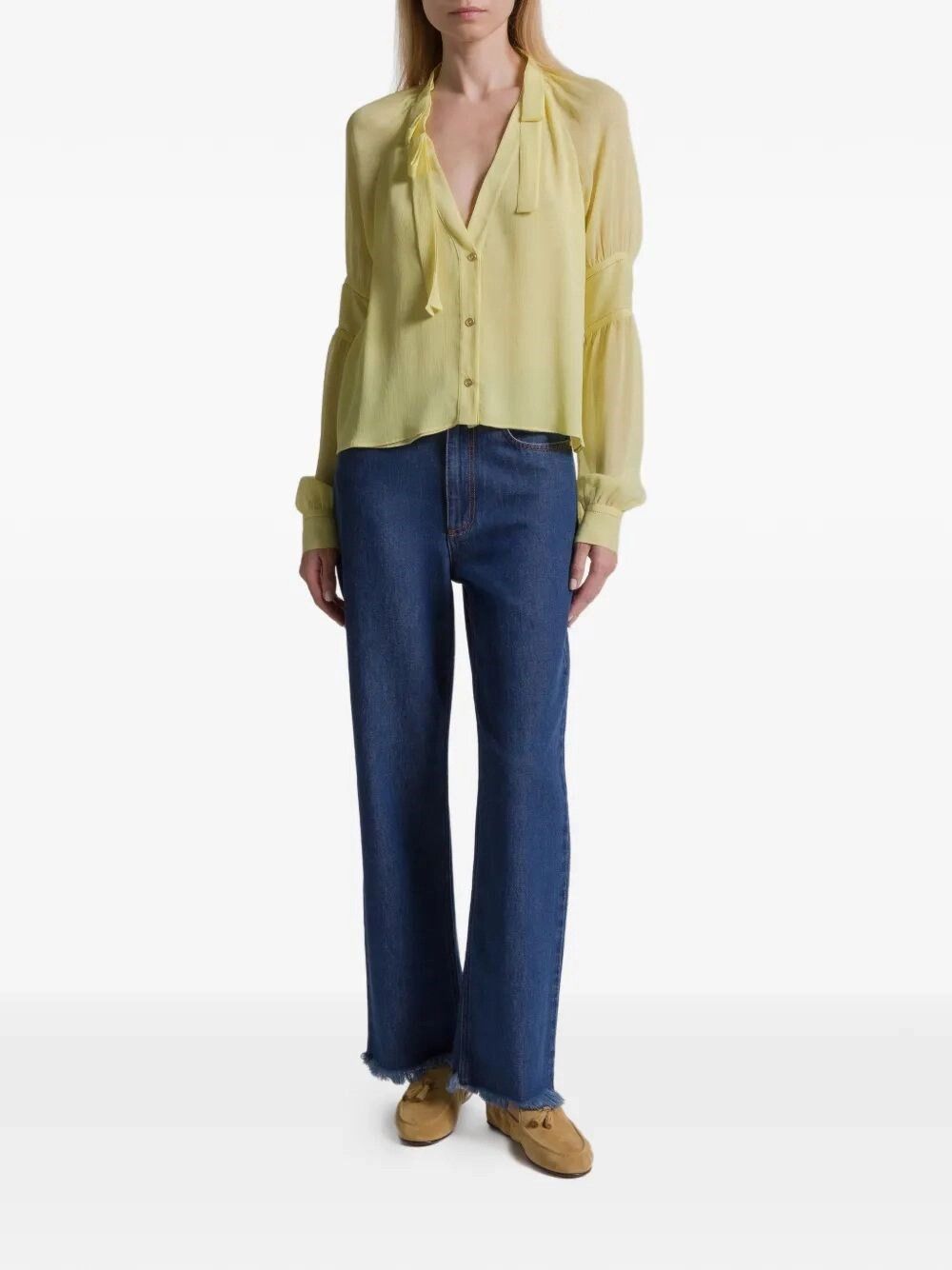 Alberta Ferretti Shirt Size M / US 6-8 / IT 42-44 - 2 Thumbnail