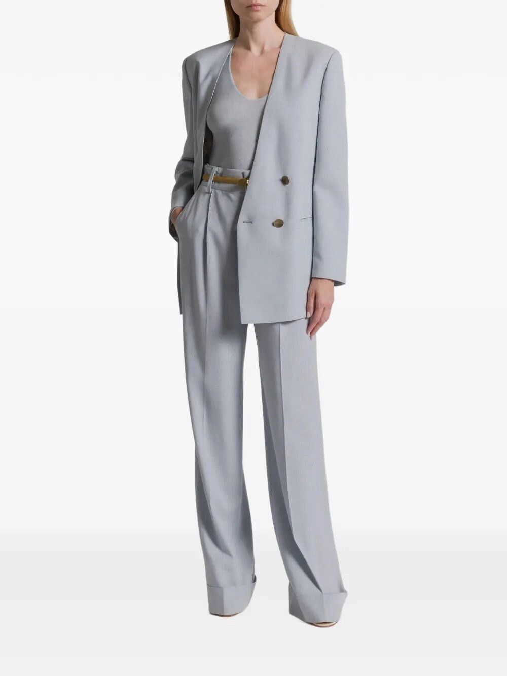 Alberta Ferretti Double-breasted blazer Size M / US 6-8 / IT 42-44 - 2 Thumbnail
