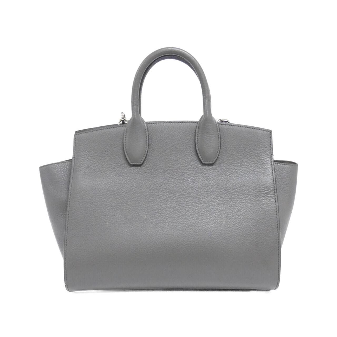 Salvatore Ferragamo Salvatore Ferragamo Salvatore Ferragamo THE STUDIO Calf Bag Leather Handbag 21 4493 DUTY FREE for USA Size ONE SIZE - 2 Thumbnail