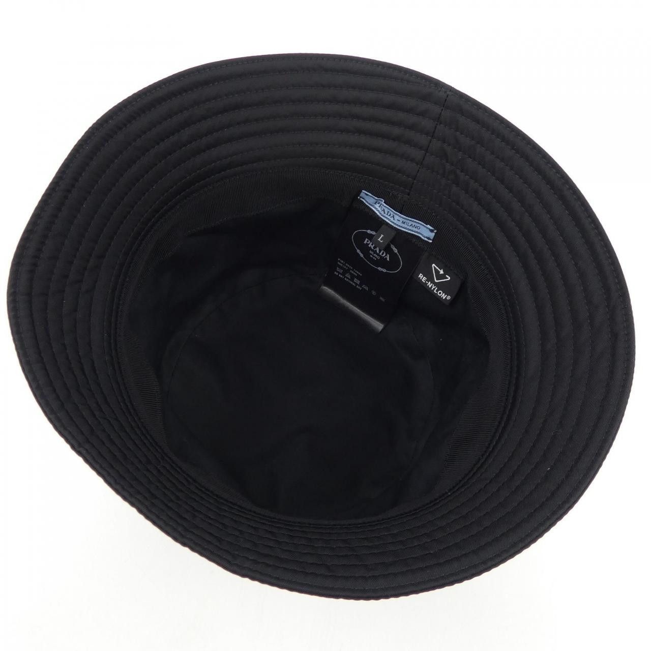 Prada Prada Prada Triangle Logo Re-Nylon Hat Others Hats 1HC137 2DMI DUTY FREE for USA Size ONE SIZE - 5 Thumbnail