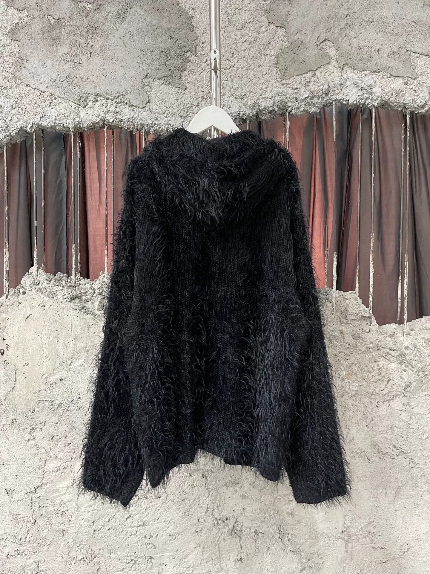 Balenciaga Balenciaga Mohair Jacket Coat Size US XXS / EU 40 - 2 Thumbnail