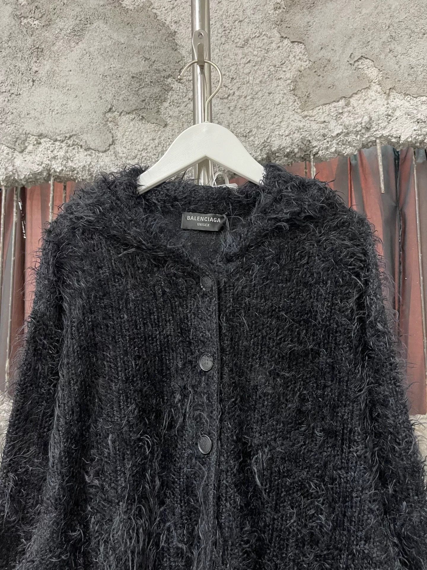 Balenciaga Balenciaga Mohair Jacket Coat Size US XXS / EU 40 - 3 Thumbnail